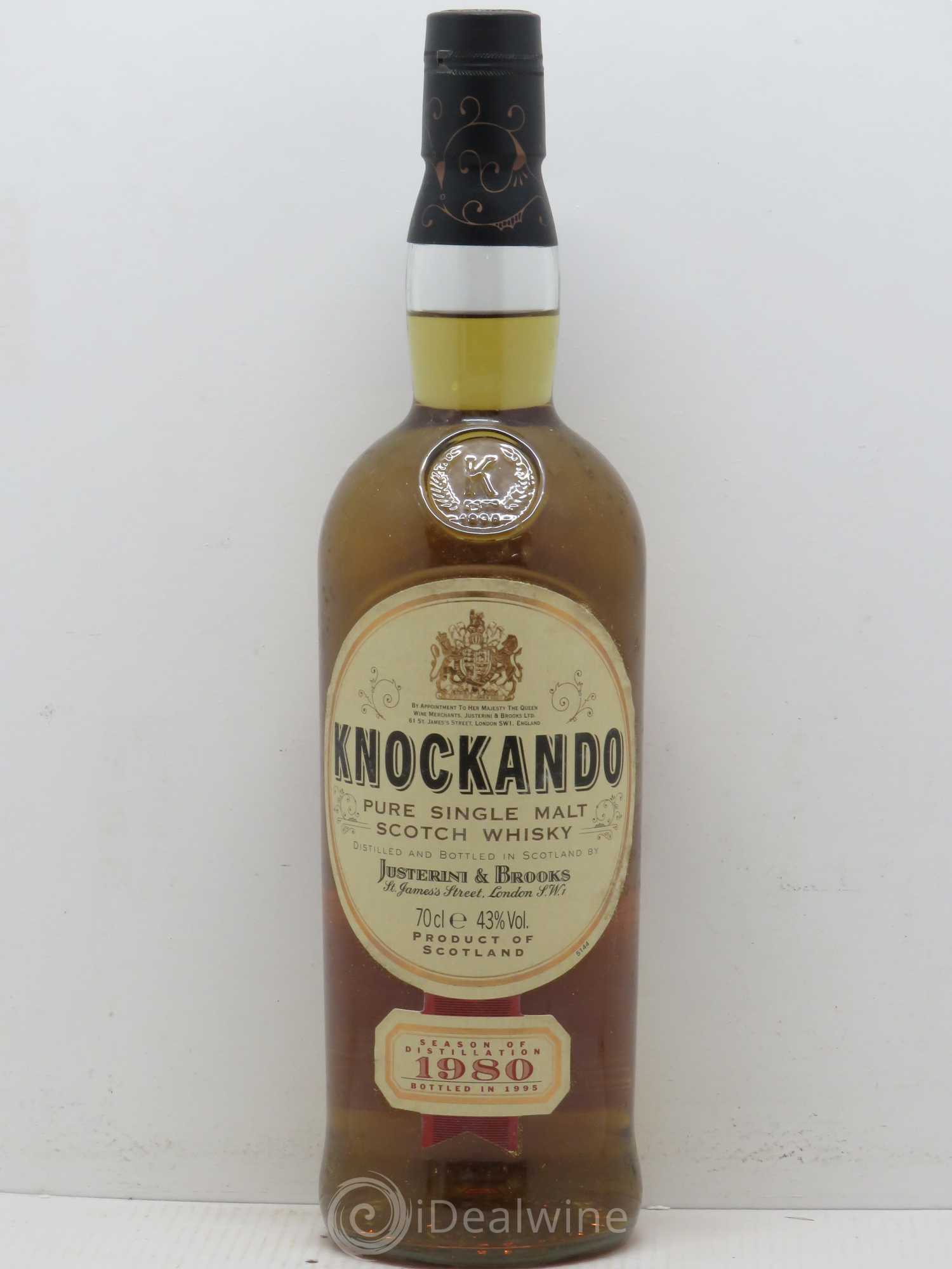 Whisky Knockando Pure single Malt 1980 - Posten von 1 Flasche - 0