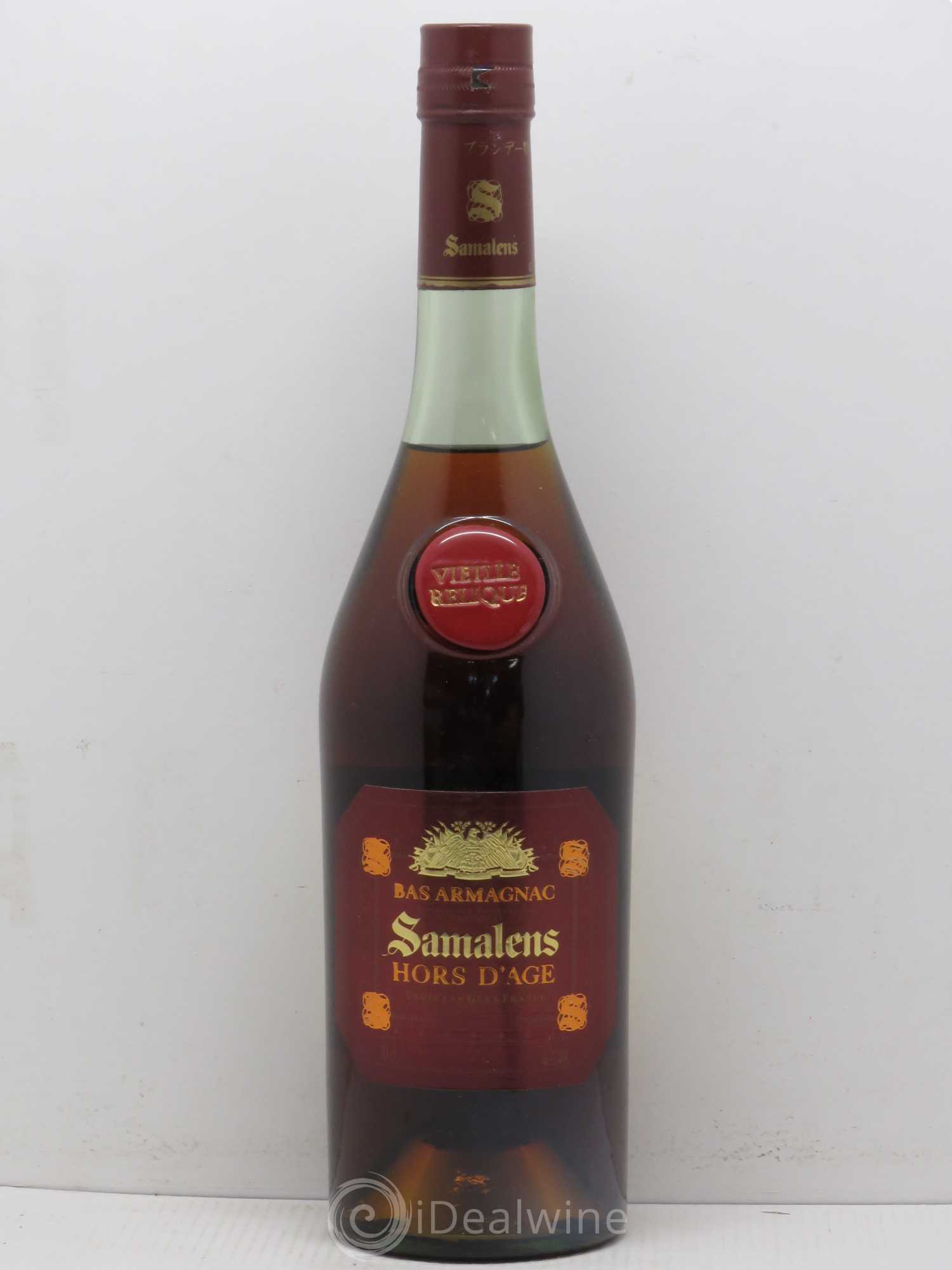 Bas-Armagnac Samalens Vieille Relique Hors d'Age - Posten von 1 Flasche - 0