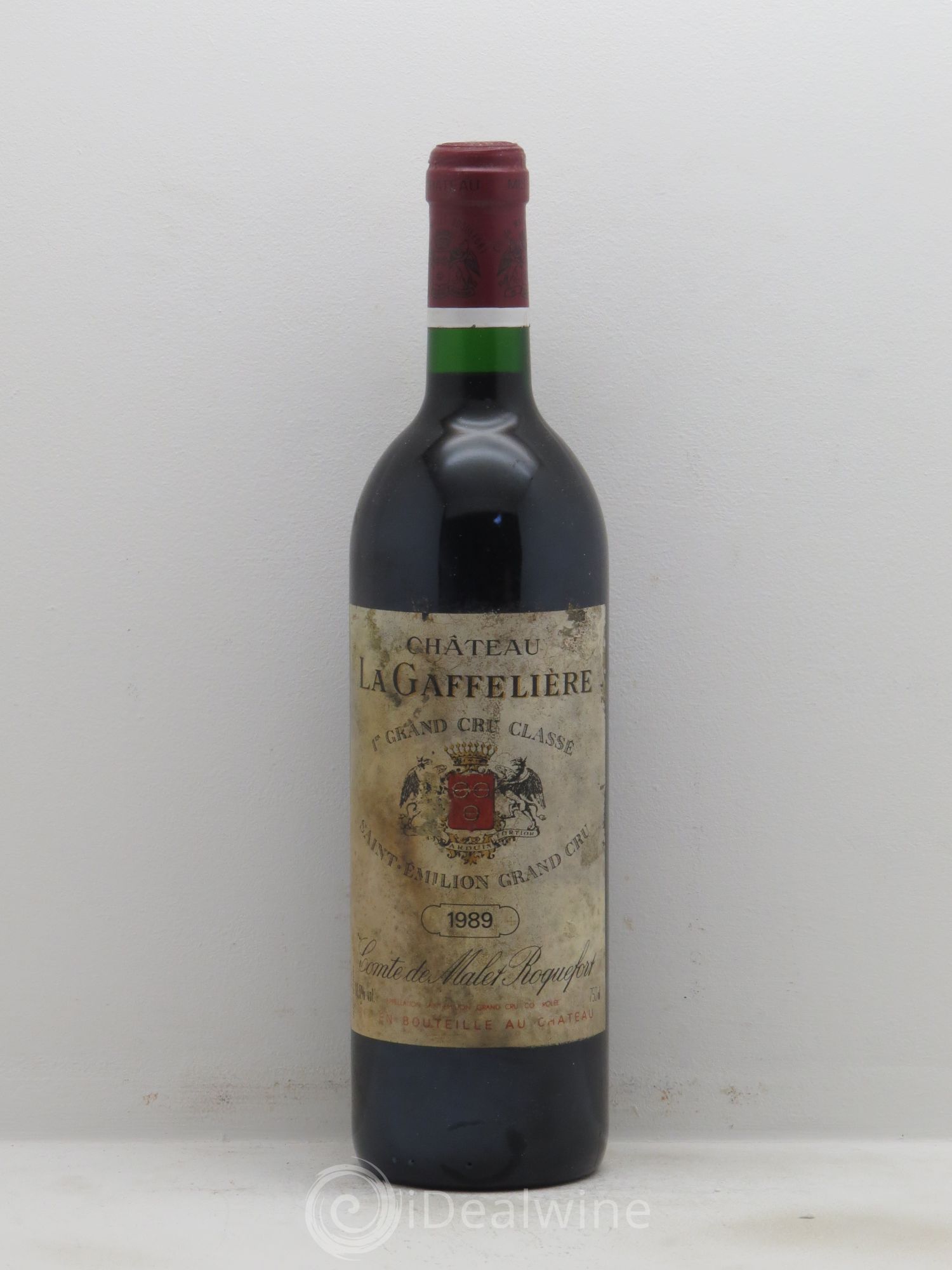 Château la Gaffelière 1er Grand Cru Classé B 1989 - Lot de 1 bouteille - 0