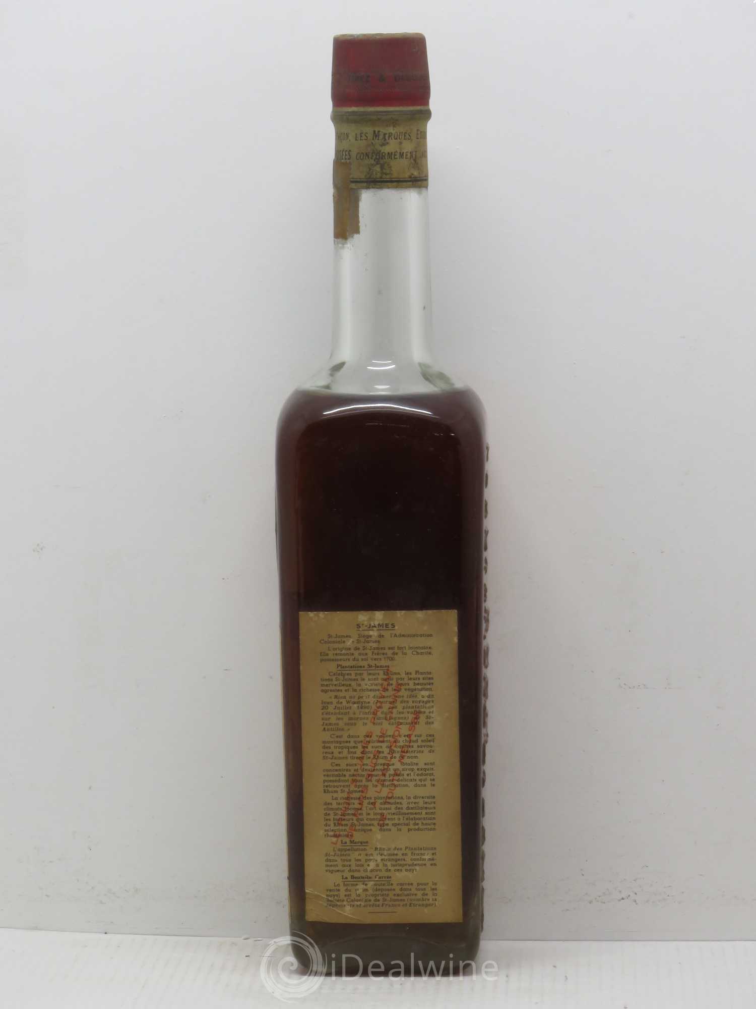 Rhum Agricole Saint James - Lot de 1 bouteille - 1