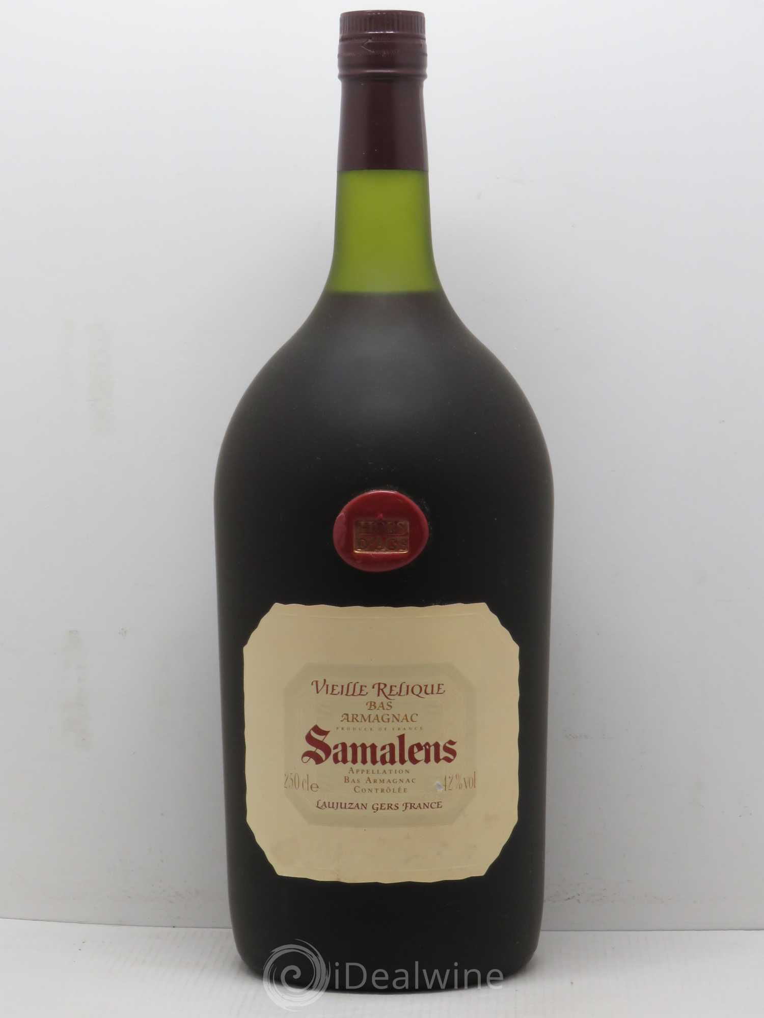 Bas-Armagnac Samalens Vieille Relique Hors d'Age - Posten von 1 Doppel-Magnum - 0