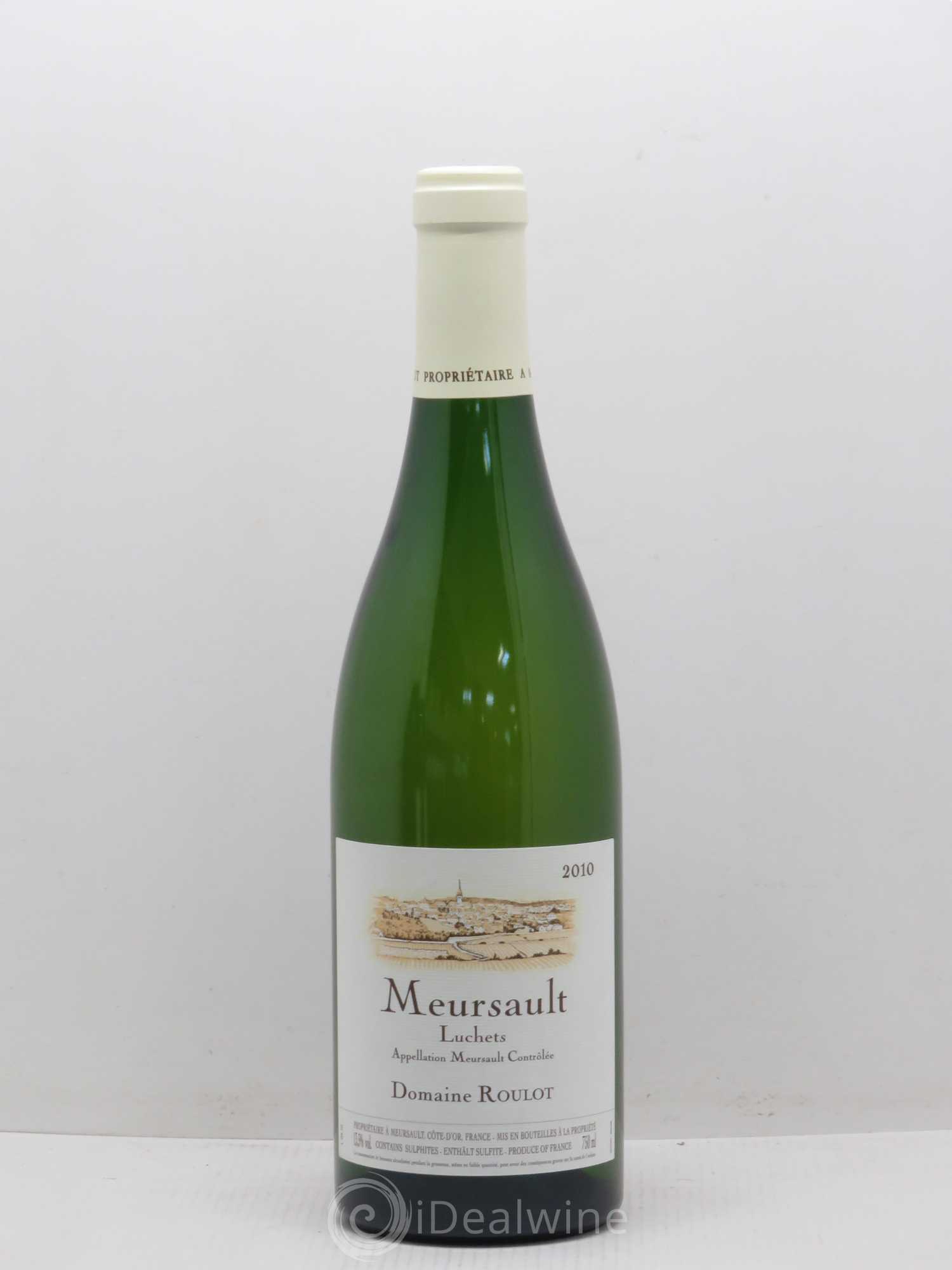 Meursault Luchets Roulot (Domaine) 2010 - Lot de 1 bouteille - 0