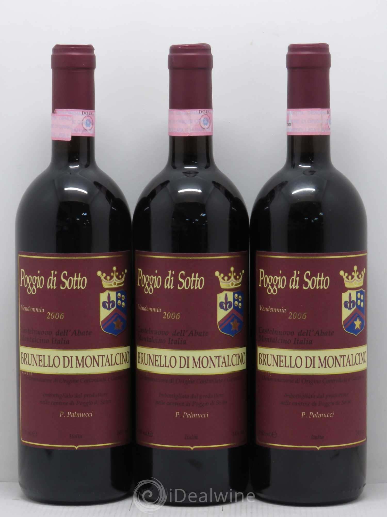 Brunello di Montalcino 2006 - Posten von 3 Flaschen - 0