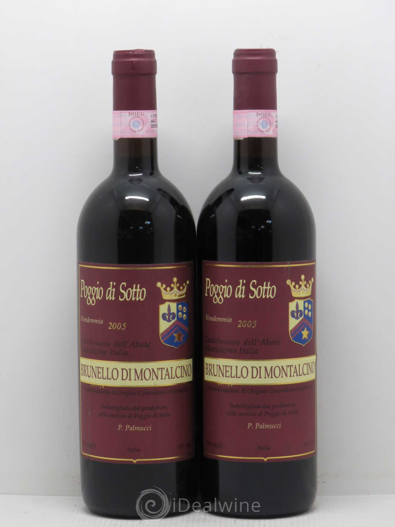 Brunello di Montalcino 2005 - Posten von 2 Flaschen - 0