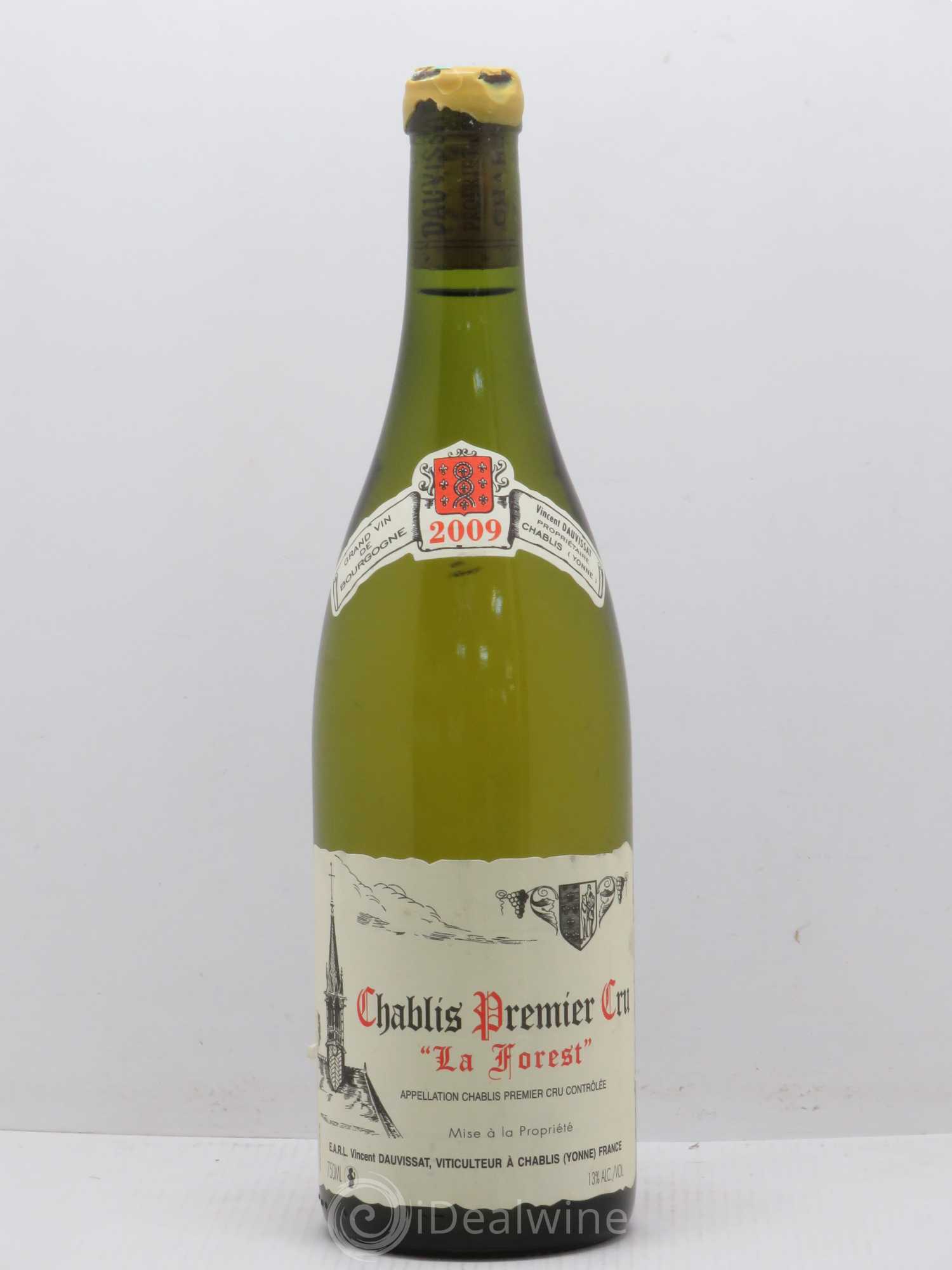 Chablis 1er Cru La Forest Vincent Dauvissat (Domaine) 2009 - Lot de 1 bouteille - 0