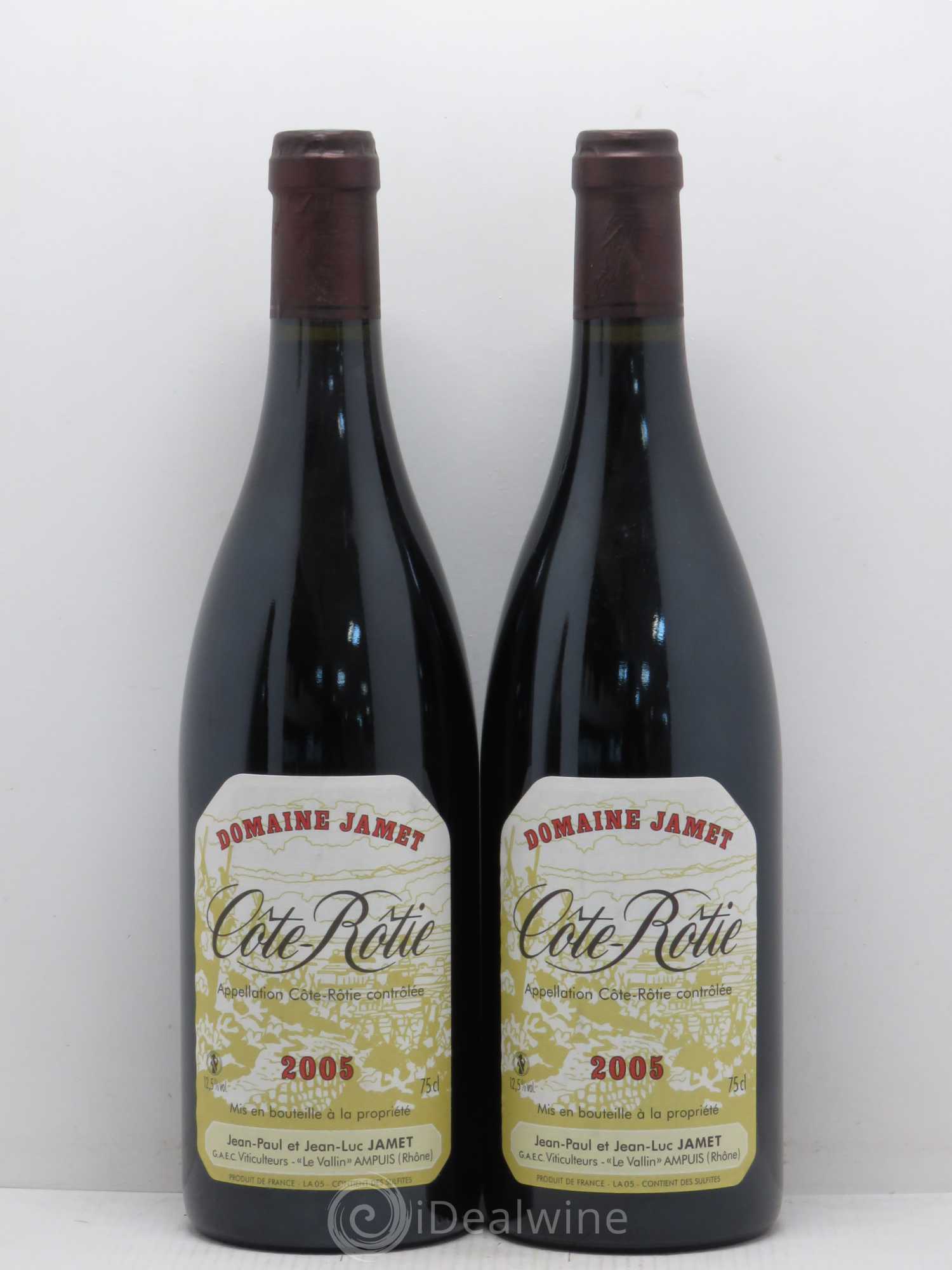 Côte-Rôtie Jamet (Domaine) 2005 - Lot de 2 bouteilles - 0