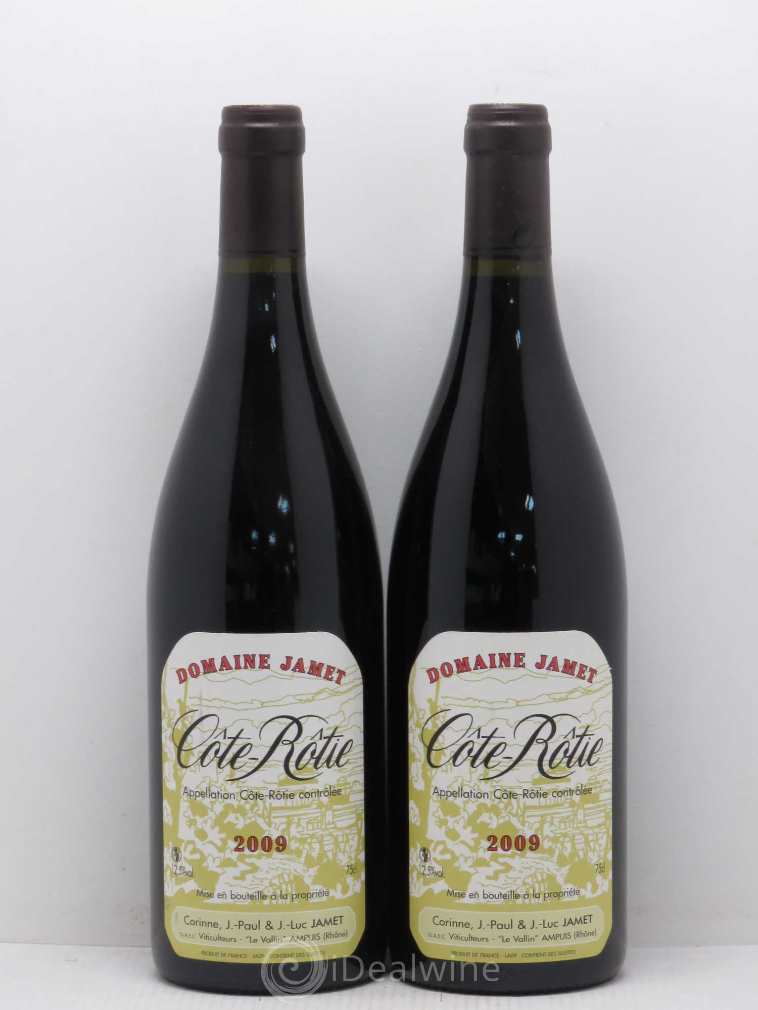 Côte-Rôtie Jamet (Domaine) 2009 - Lot de 2 bouteilles - 0