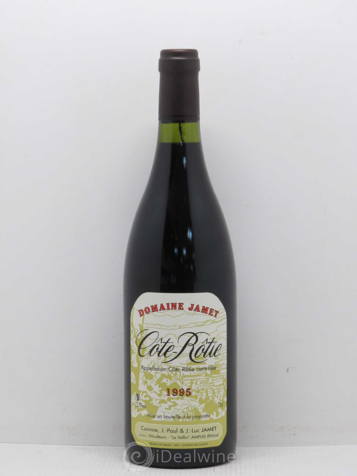 Côte-Rôtie Jamet (Domaine) 1995 - Lot de 1 bouteille - 0