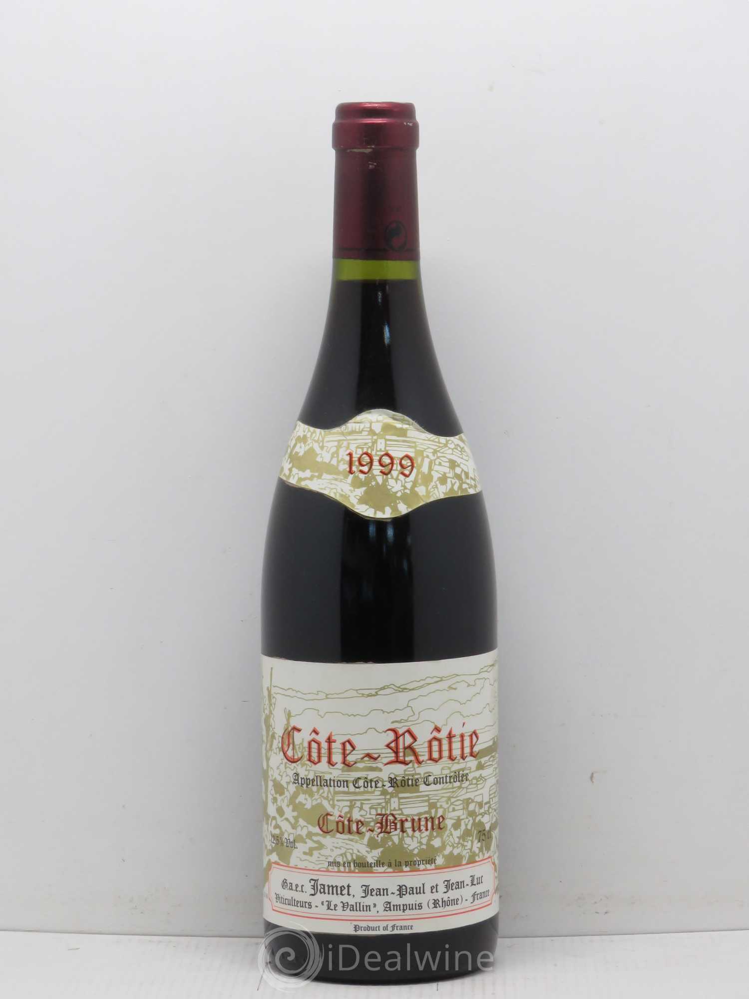 Côte-Rôtie Côte Brune Jamet (Domaine) 1999 - Lot de 1 bouteille - 0