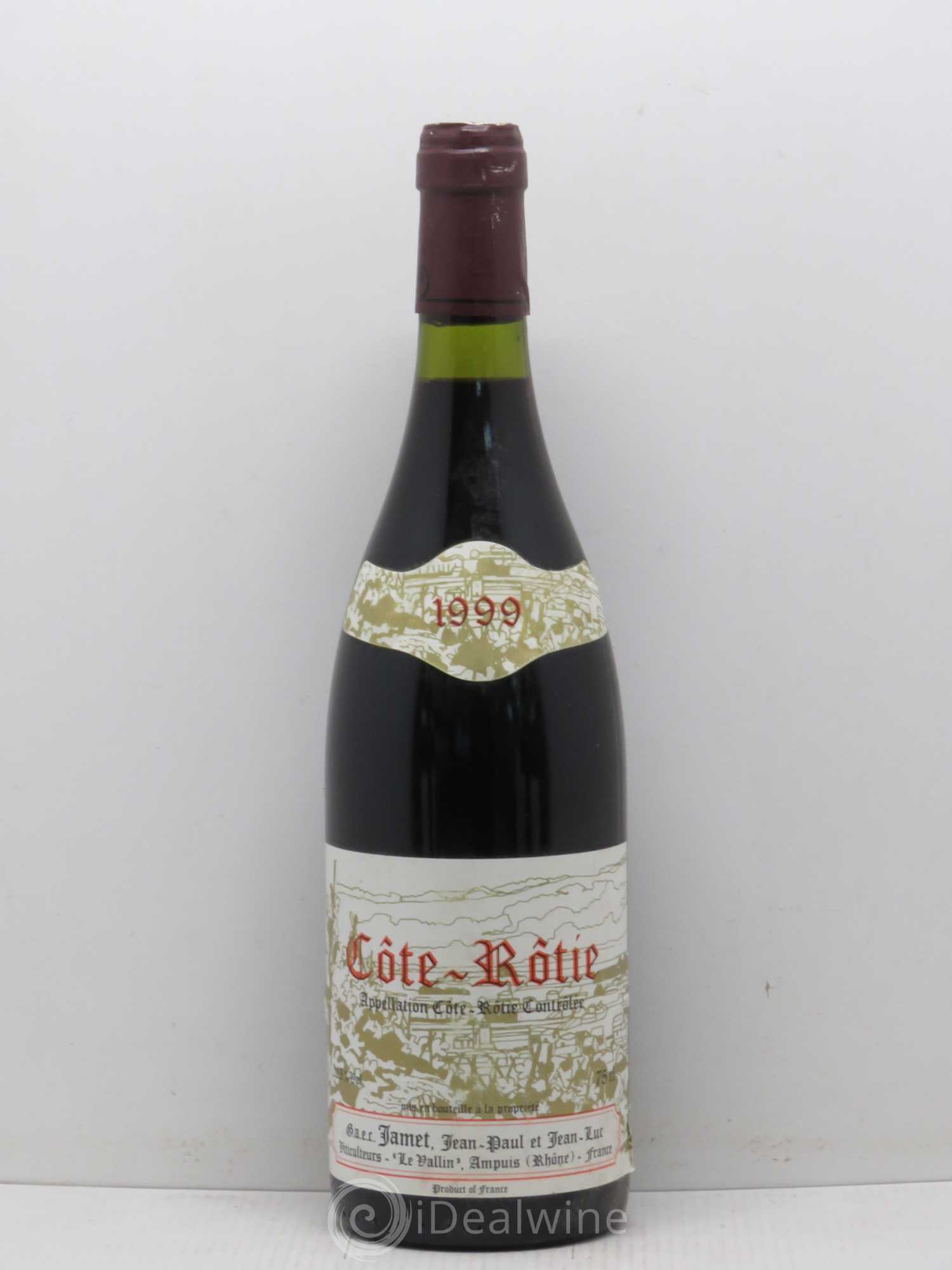 Côte-Rôtie Jamet (Domaine) 1999 - Lot de 1 bouteille - 0