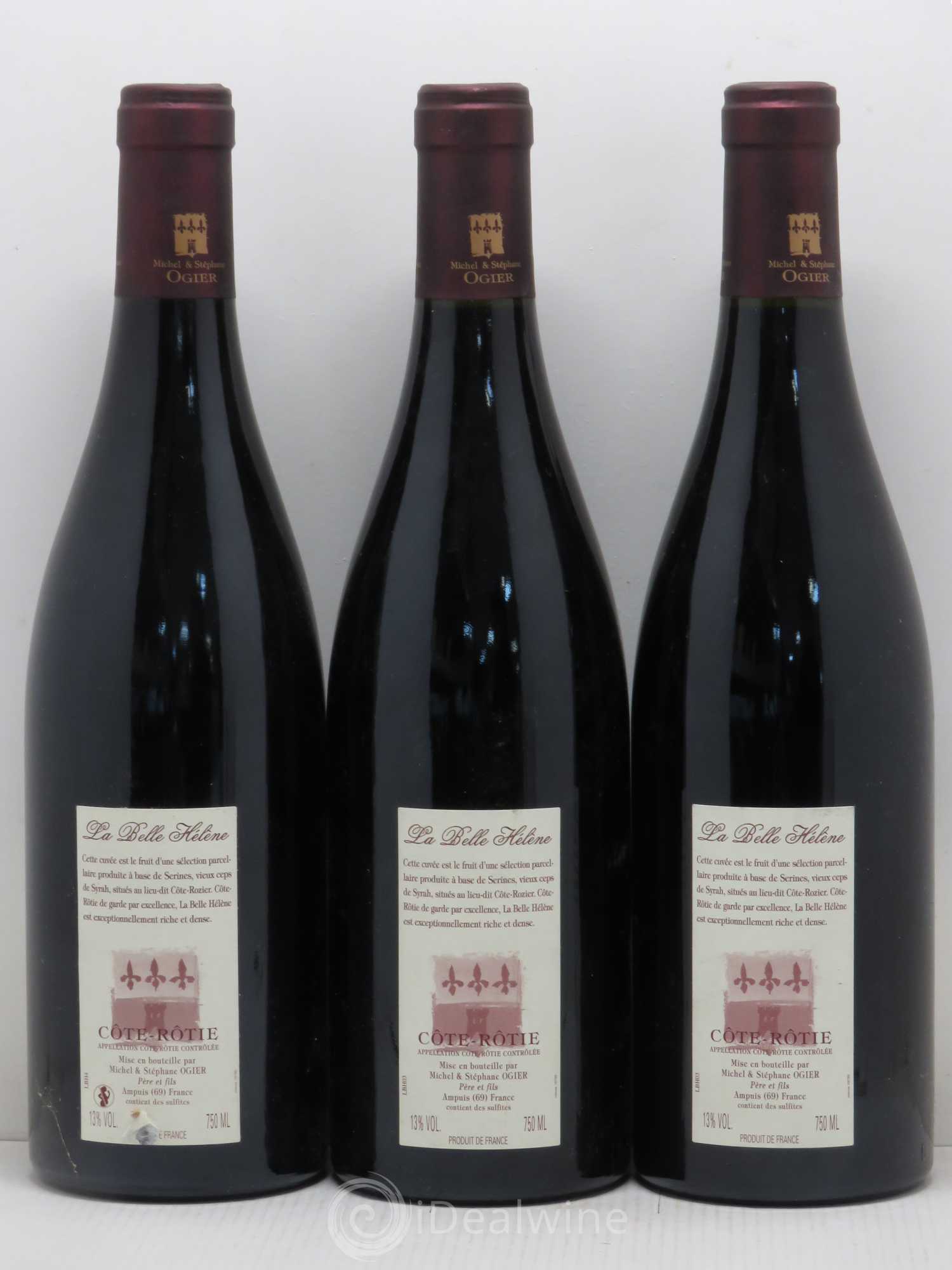 Côte-Rôtie Stéphane Ogier Le Rozier 2006 - Lot of 3 bottles - 1