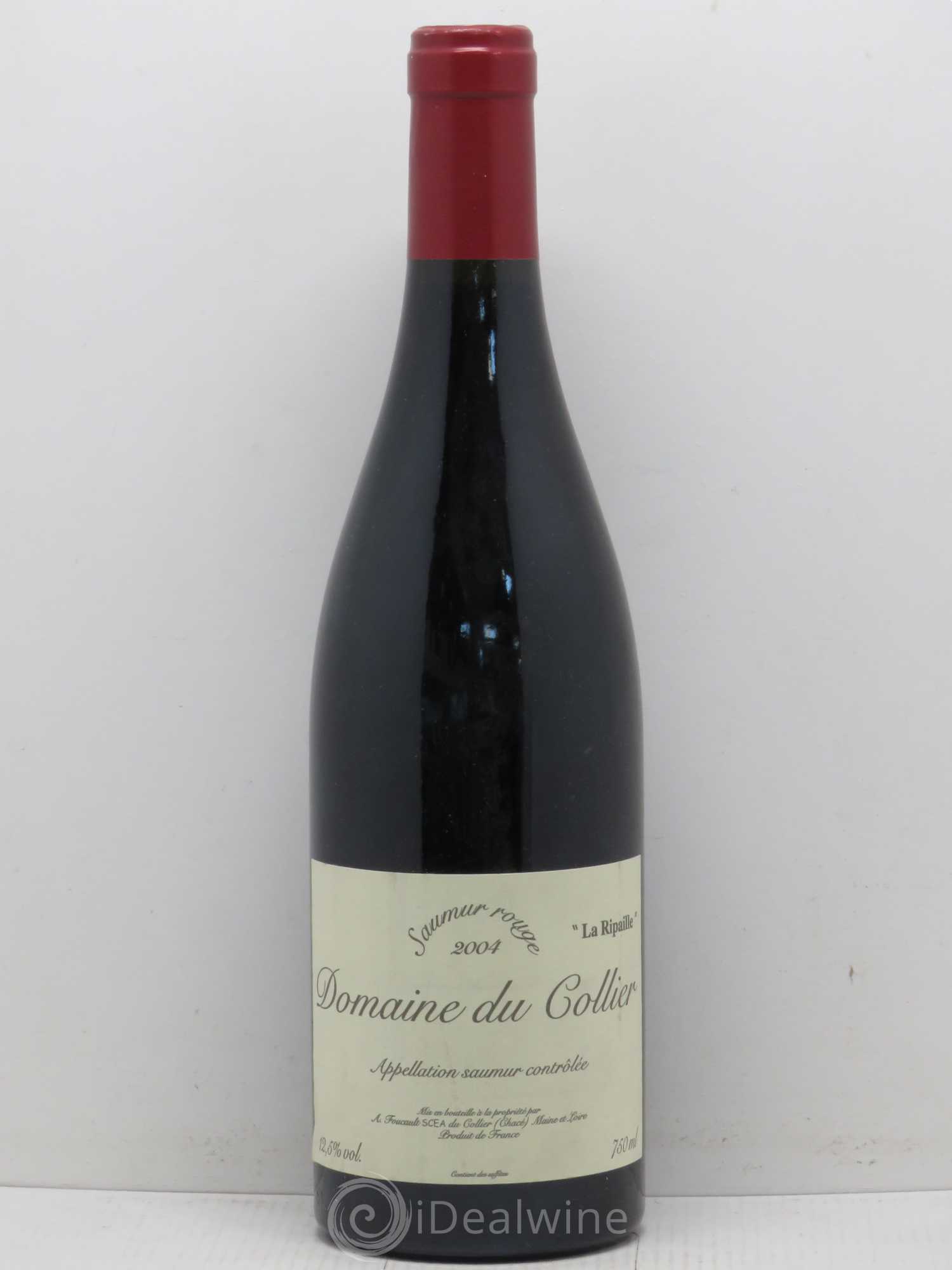 Saumur La Ripaille Domaine du Collier 2004 - Posten von 1 Flasche - 0