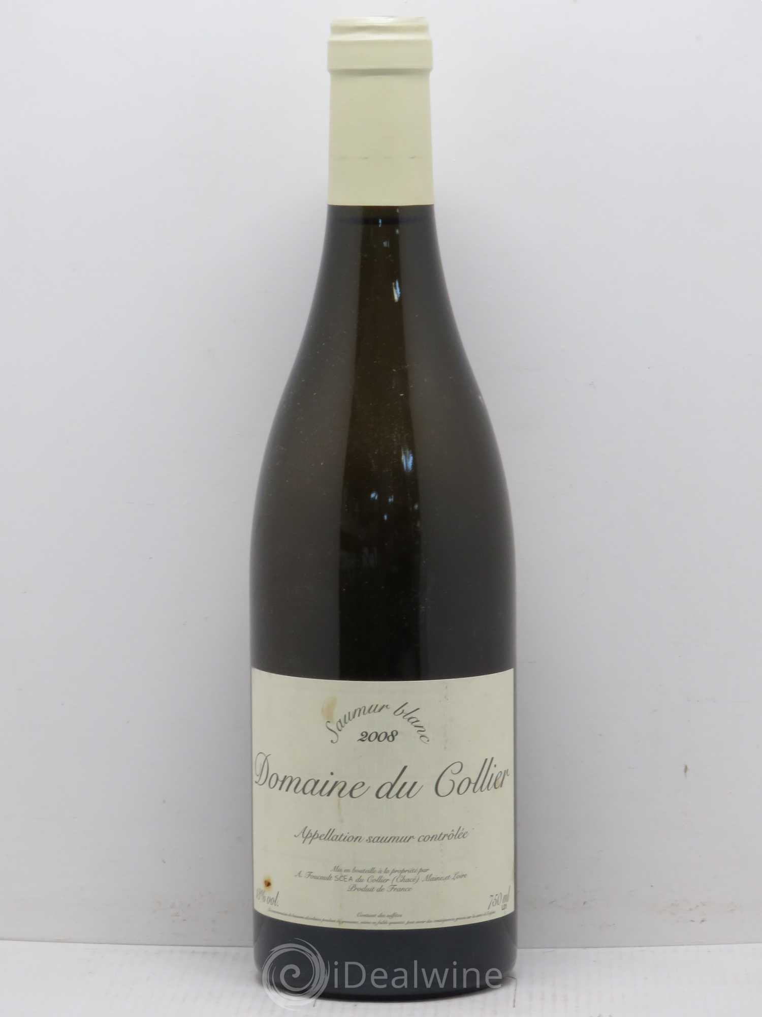 Saumur Domaine du Collier 2008 - Lot de 1 bouteille - 0