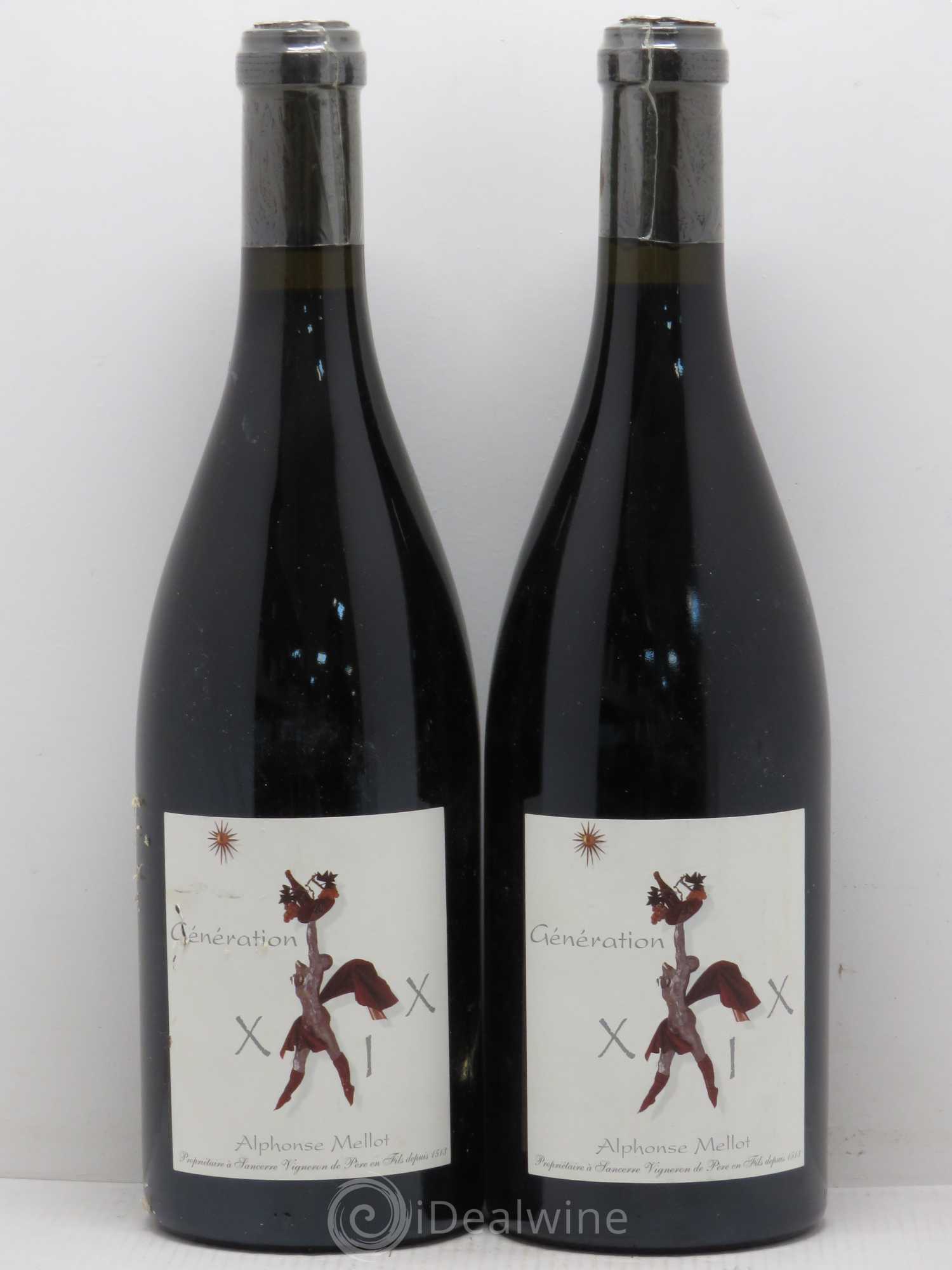 Sancerre Génération XIX Alphonse Mellot 2005 - Lot de 2 bouteilles - 0