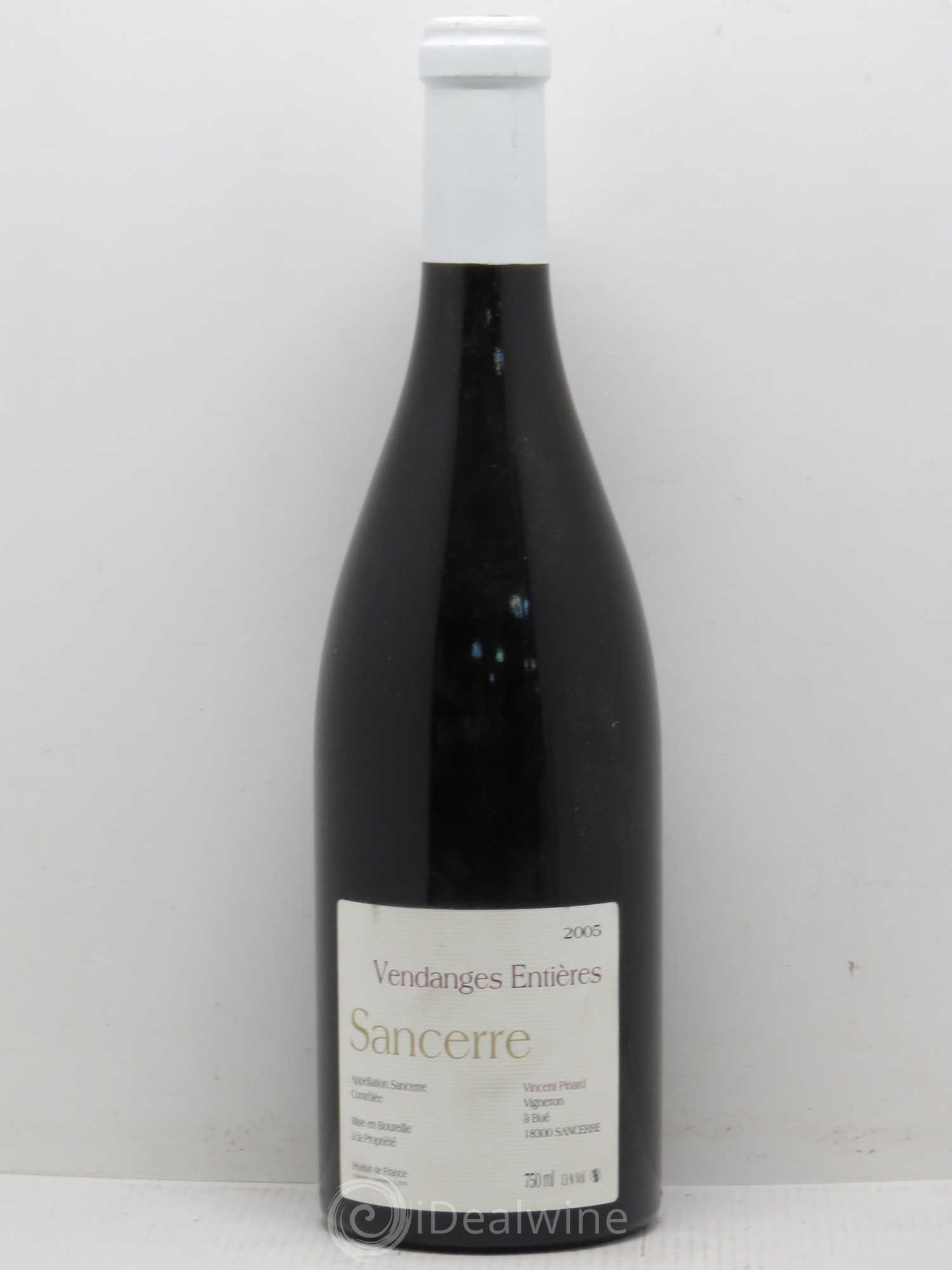 Sancerre Vendanges Entières Vincent Pinard 2005 - Lot de 1 bouteille - 0