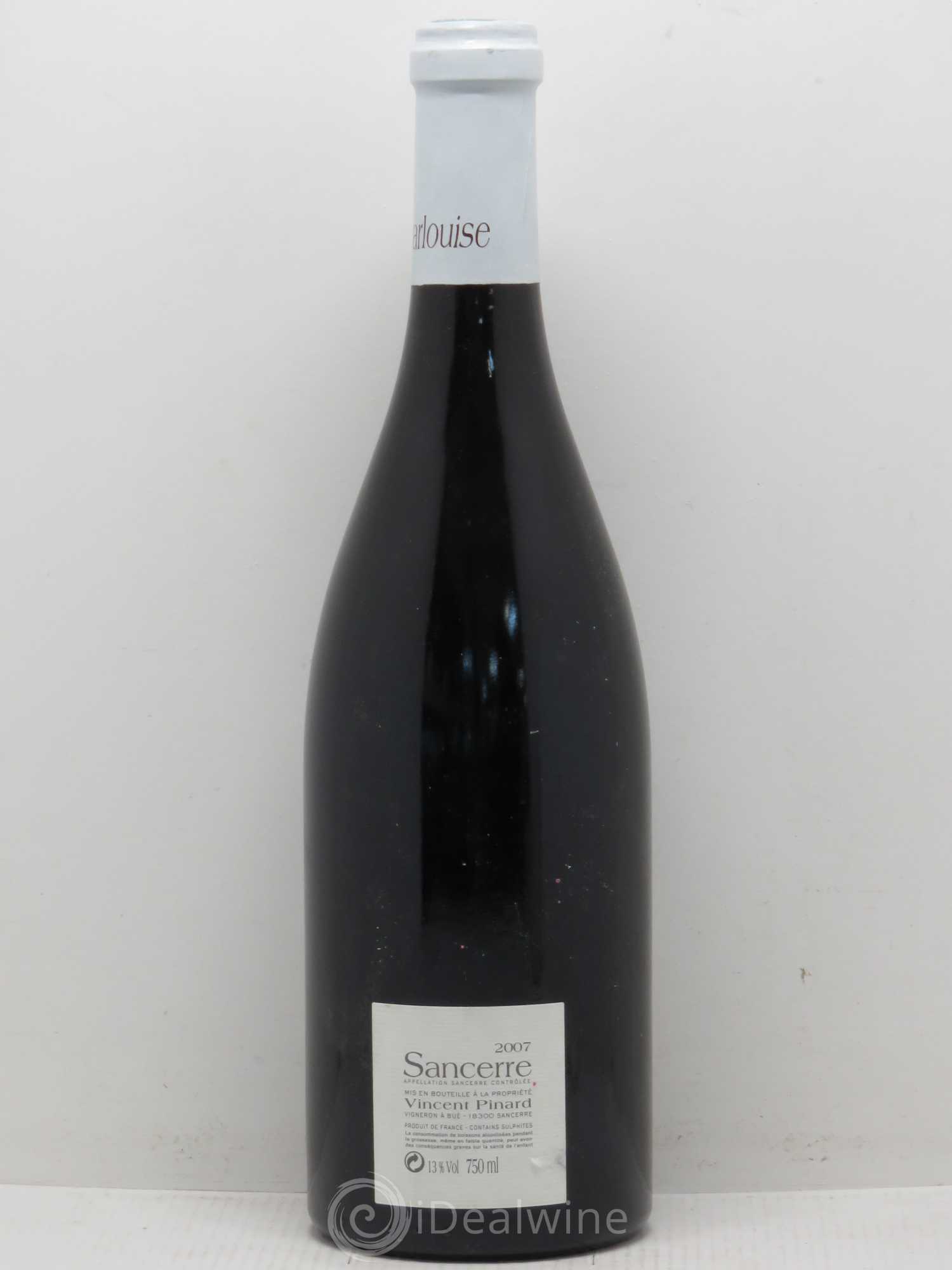 Sancerre Charlouise Vincent Pinard 2007 - Lot de 1 bouteille - 1