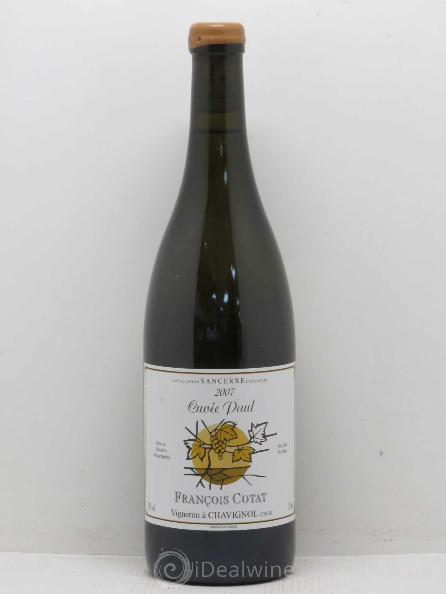 Sancerre François Cotat 2007 - Posten von 1 Flasche - 0