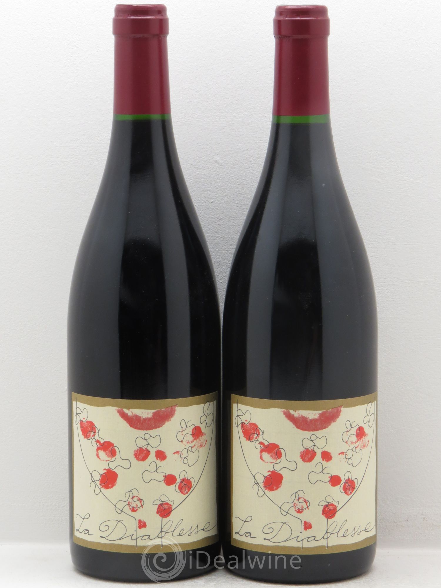 Chinon La Diablesse Château de Coulaine 2008 - Posten von 2 Flaschen - 0