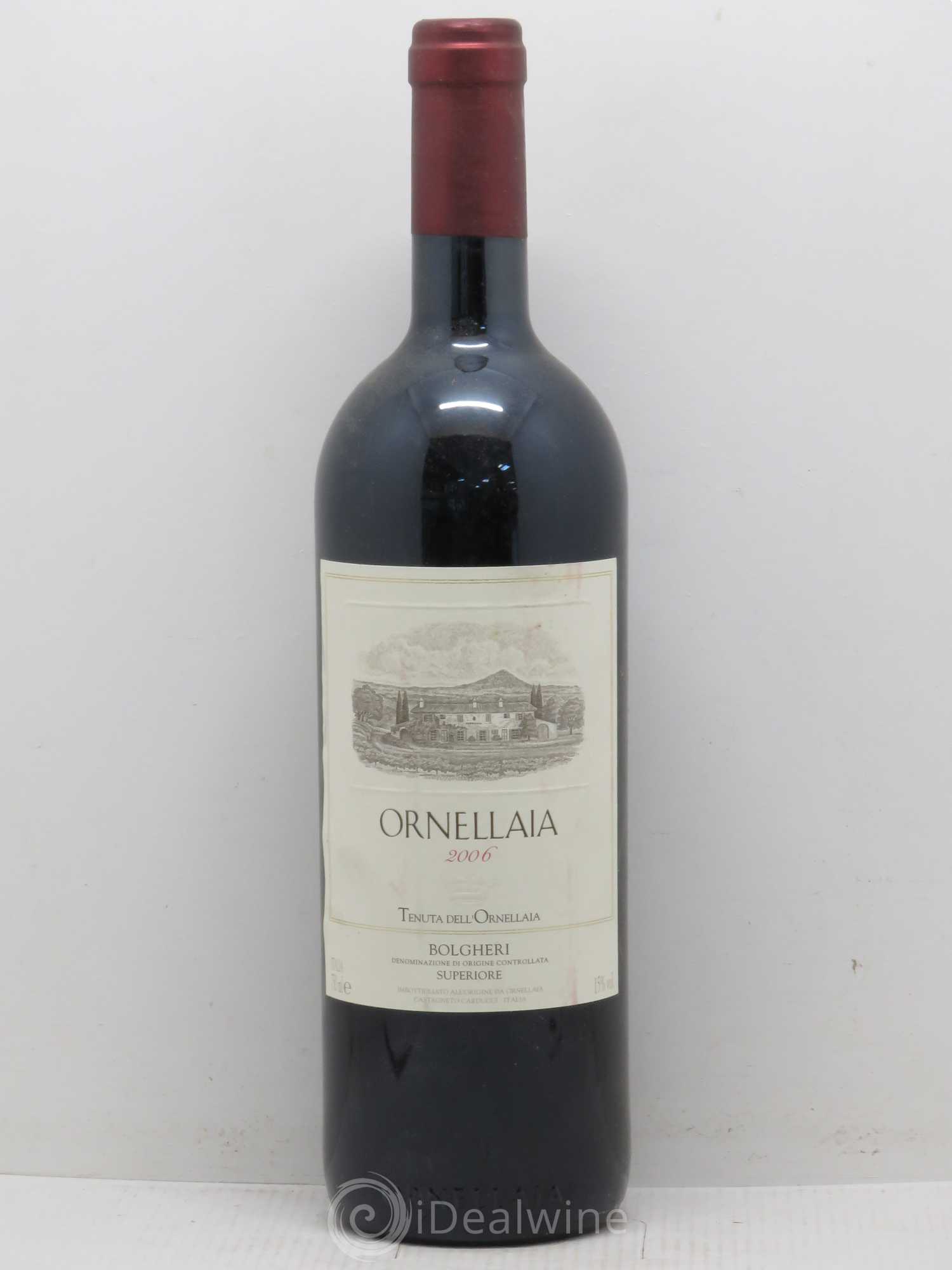 Bolgheri DOC Superiore Ornellaia Tenuta Dell'Ornellaia - Frescobaldi 2006 - Lot de 1 bouteille - 0
