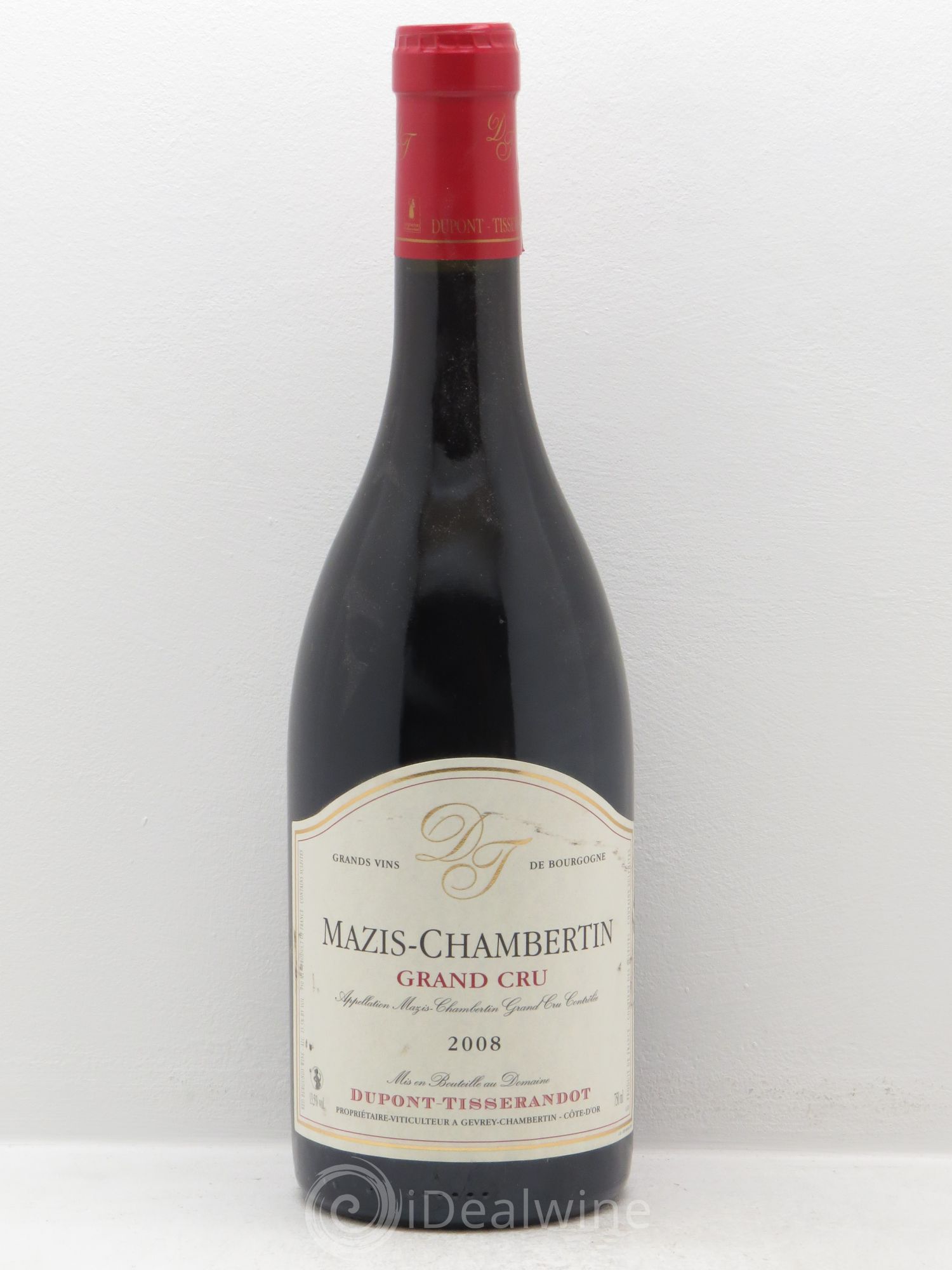 Mazis-Chambertin Grand Cru Dupont-Tisserandot (Domaine) 2008 - Posten von 1 Flasche - 0