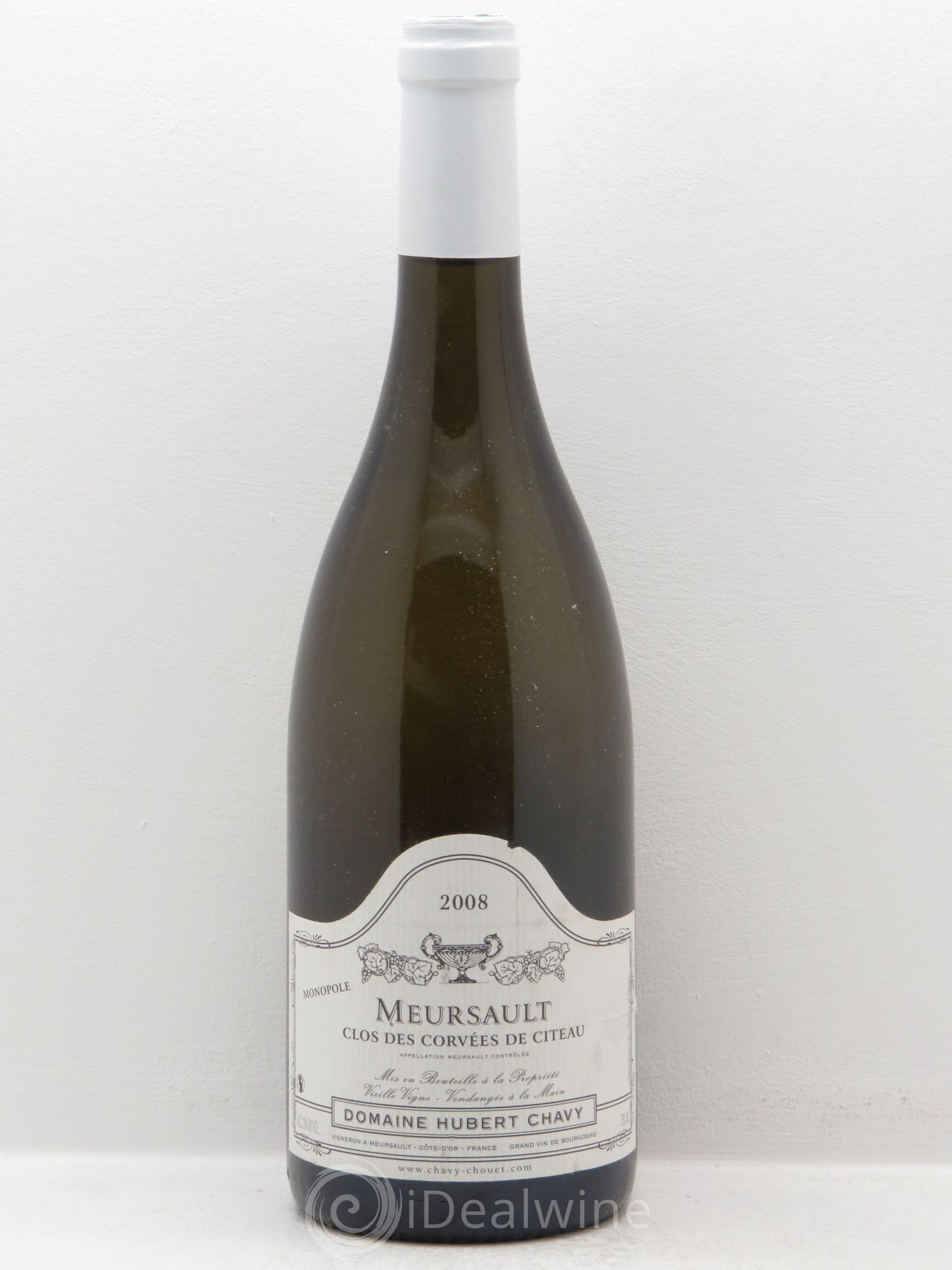 Meursault Clos des Corvées de Citeaux - Hubert Chavy 2008 - Posten von 1 Flasche - 0
