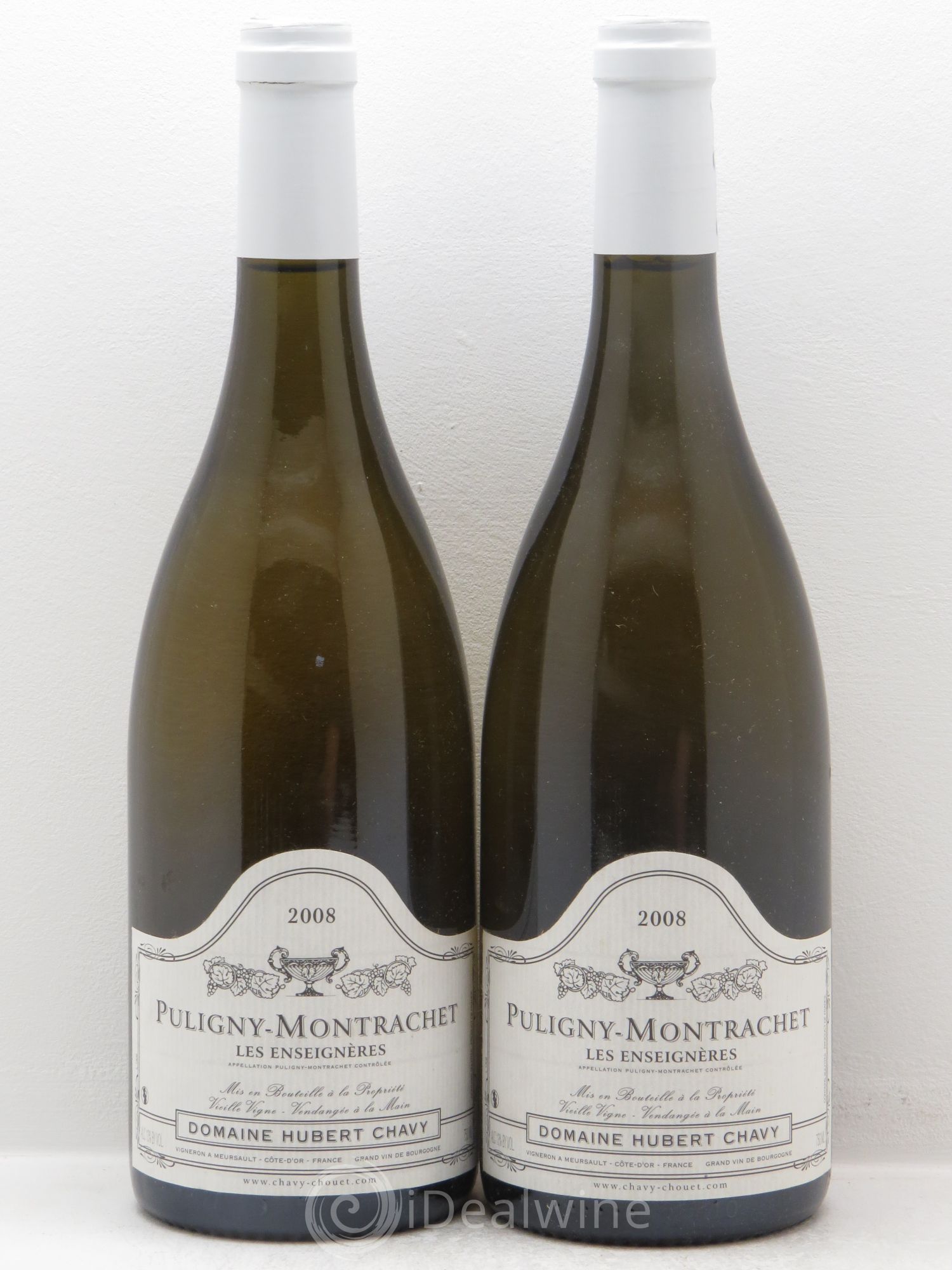 Puligny-Montrachet Les Enseignières - Hubert Chavy 2008 - Posten von 2 Flaschen - 0