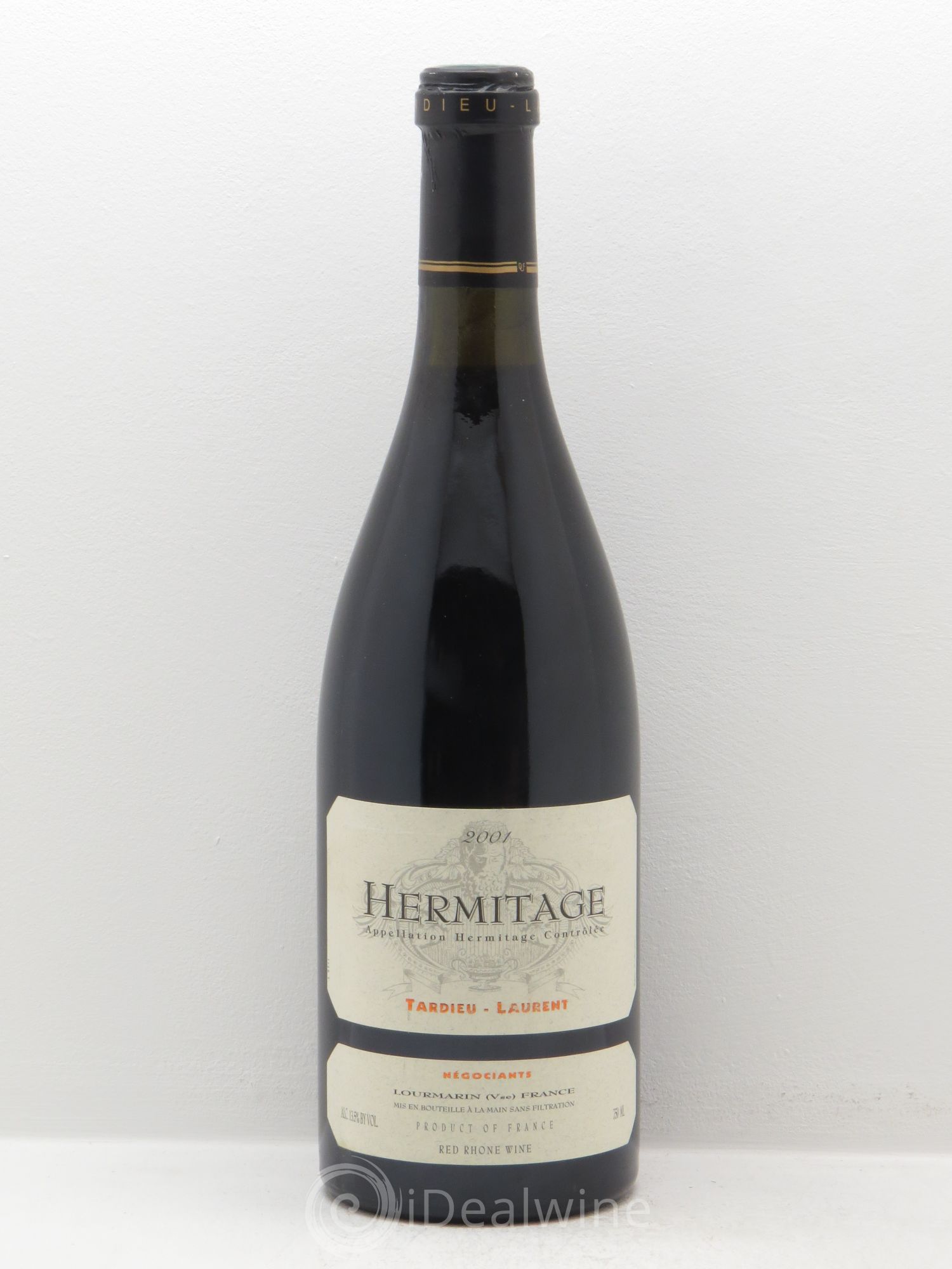 Hermitage Maison Tardieu-Laurent 2001 - Lot de 1 bouteille - 0