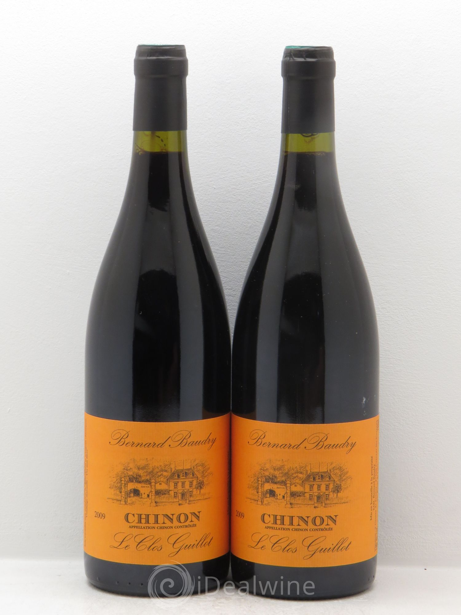 Chinon Le Clos Guillot Bernard Baudry 2009 - Lot de 2 bouteilles - 0