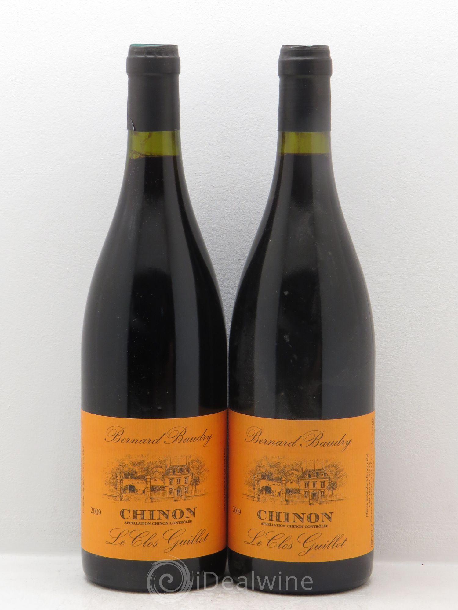 Chinon Le Clos Guillot Bernard Baudry 2009 - Lot de 2 bouteilles - 0