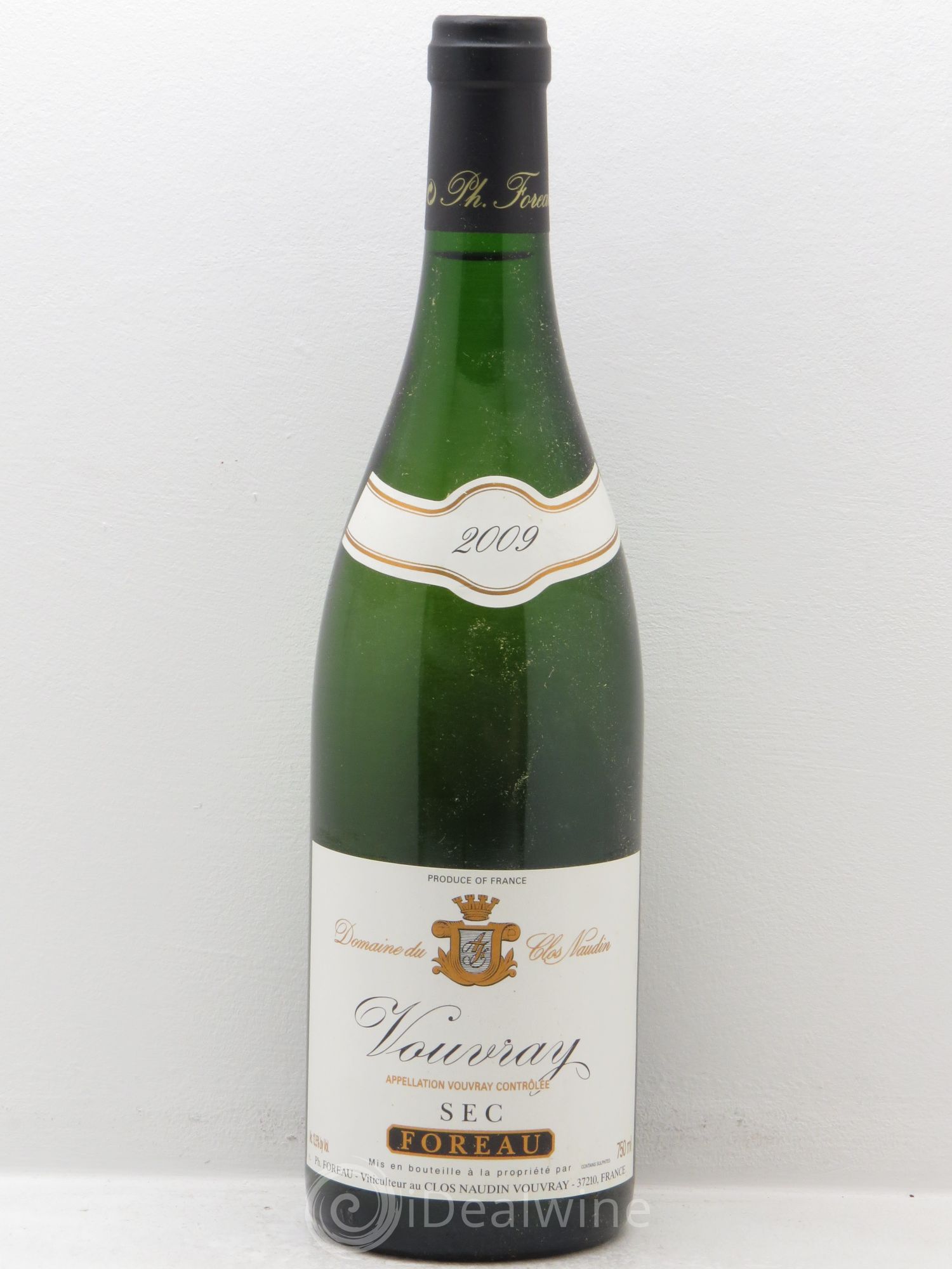 Vouvray Sec Clos Naudin - Philippe Foreau 2009 - Lot de 6 bouteilles - 0