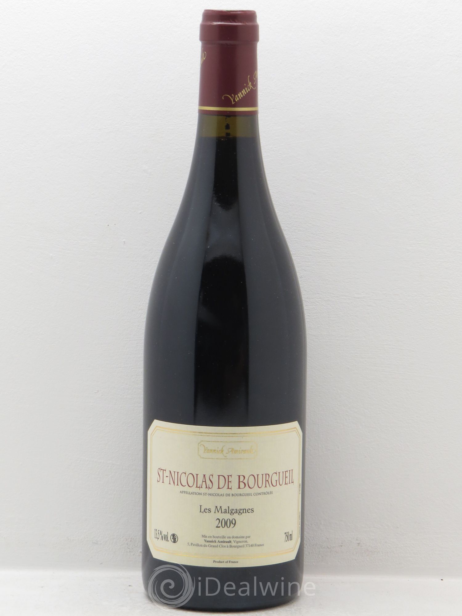 Saint-Nicolas de Bourgueil Les Malgagnes Yannick Amirault (Domaine) 2009 - Lot de 6 bouteilles - 0