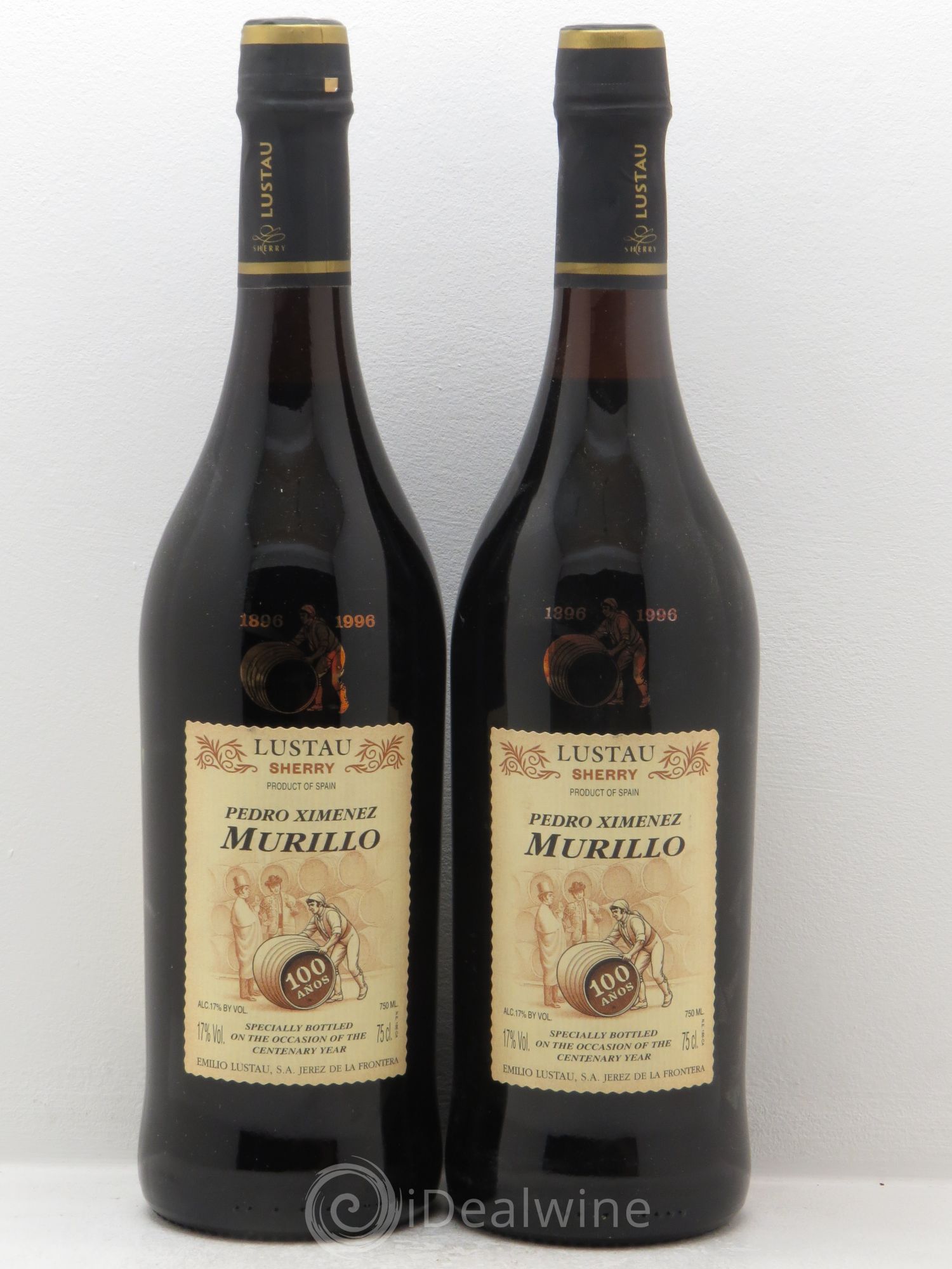 Jerez (Xerez, Sherry) Emilio Lustau Pedro Ximenez Murillo - Posten von 2 Flaschen - 0