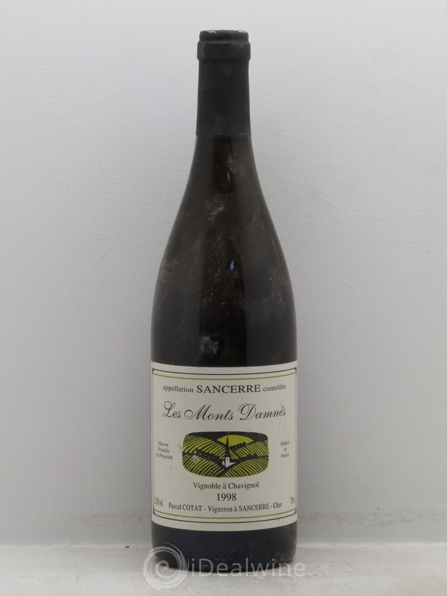 Sancerre les Monts Damnés Pascal Cotat (sans prix de réserve) 1998 - Posten von 1 Flasche - 0