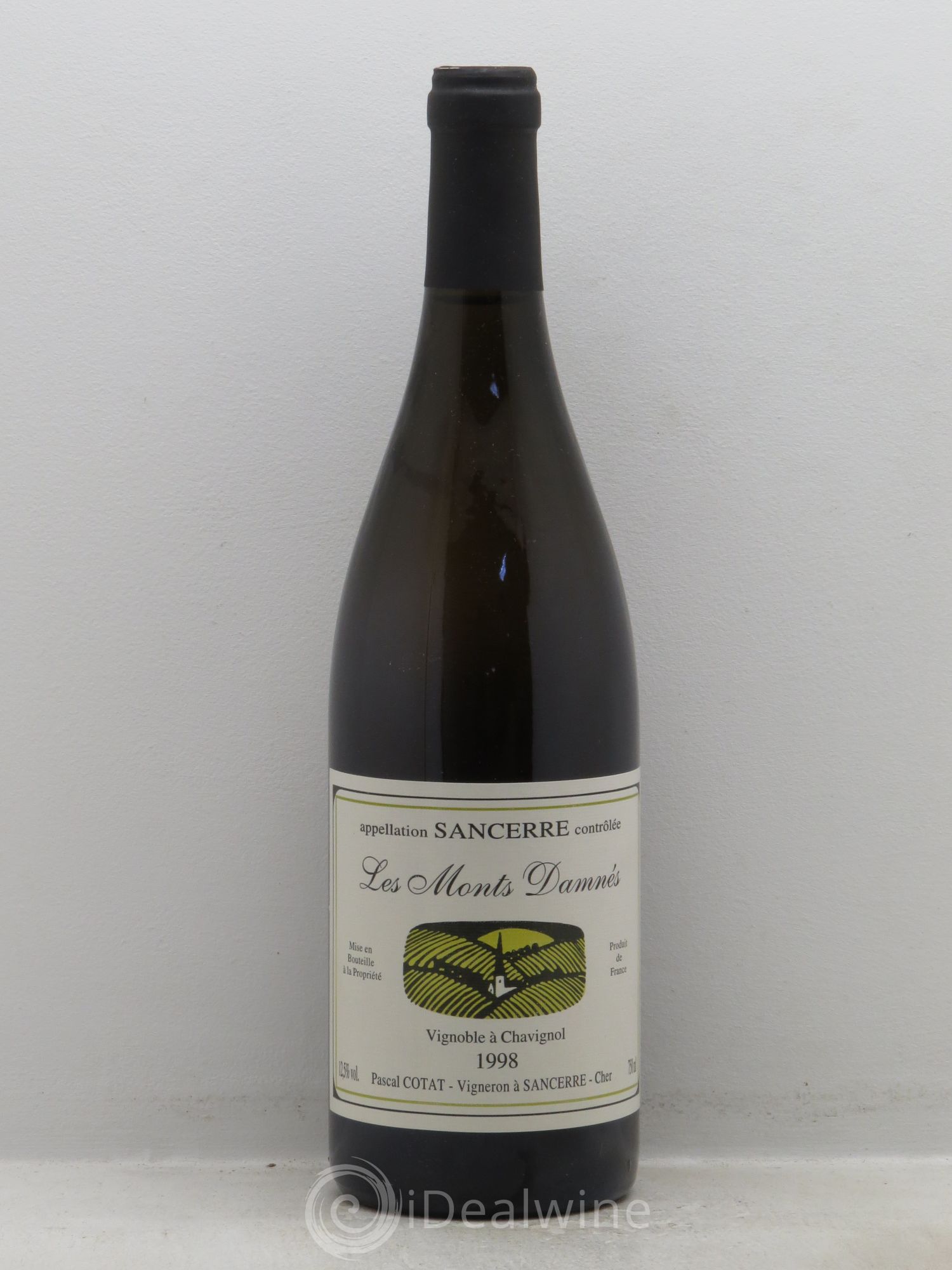 Sancerre les Monts Damnés Pascal Cotat (sans prix de réserve) 1998 - Posten von 1 Flasche - 0