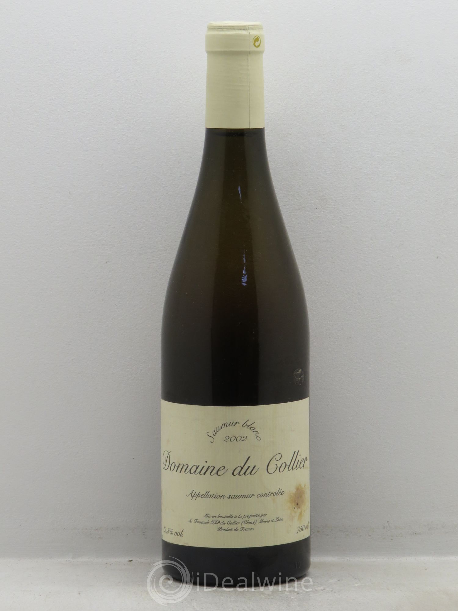 Saumur Domaine du Collier (sans prix de réserve) 2002 - Lot de 1 bouteille - 0