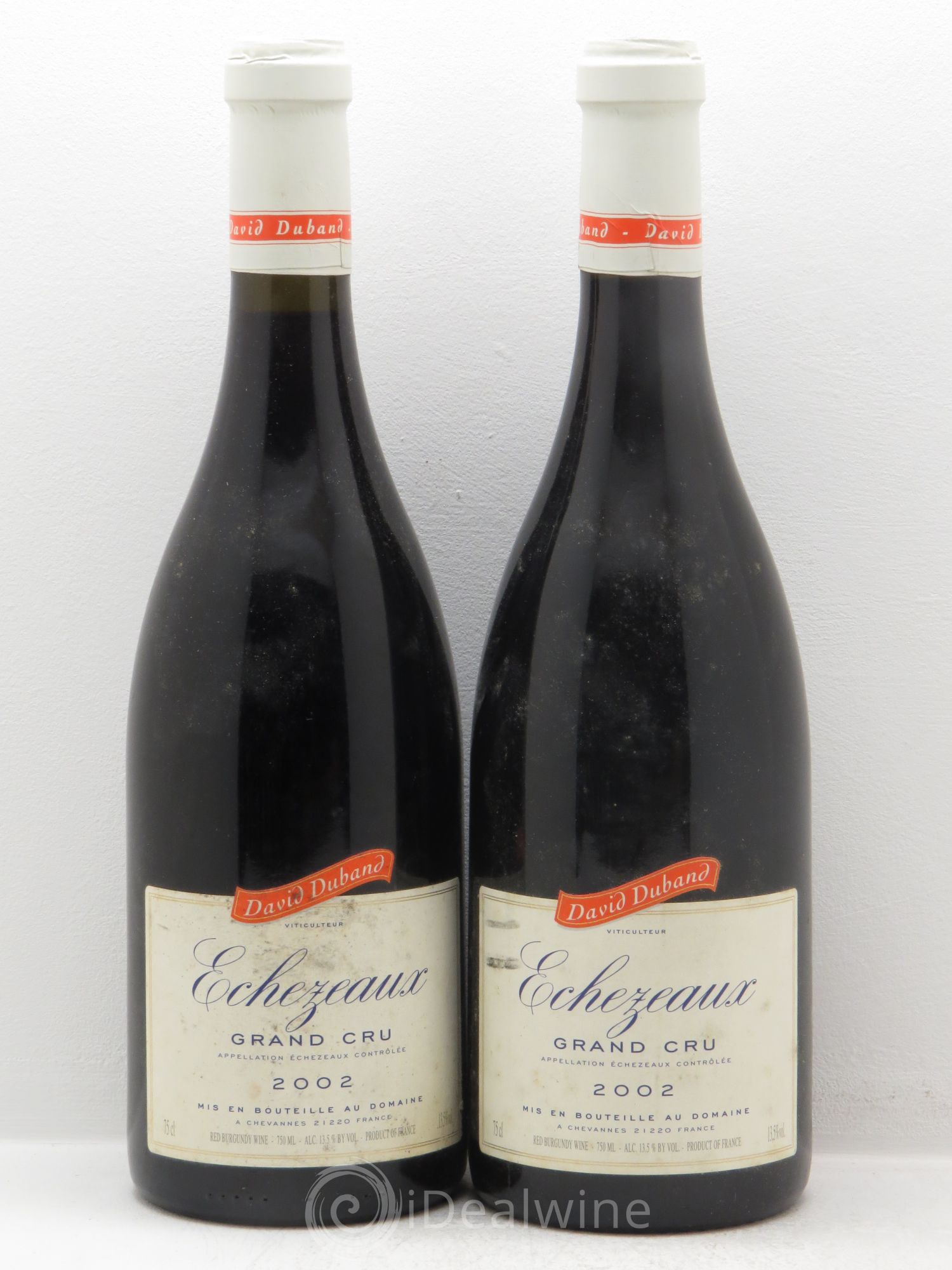 Echezeaux Grand Cru David Duband 2002 - Lot de 2 bouteilles - 0