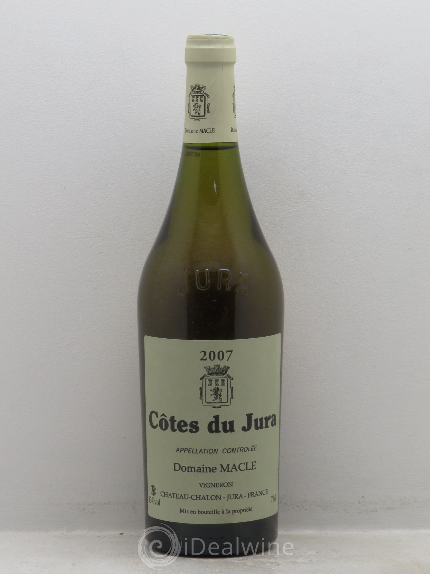 Côtes du Jura Jean Macle (sans prix de réserve) 2007 - Posten von 1 Flasche - 0