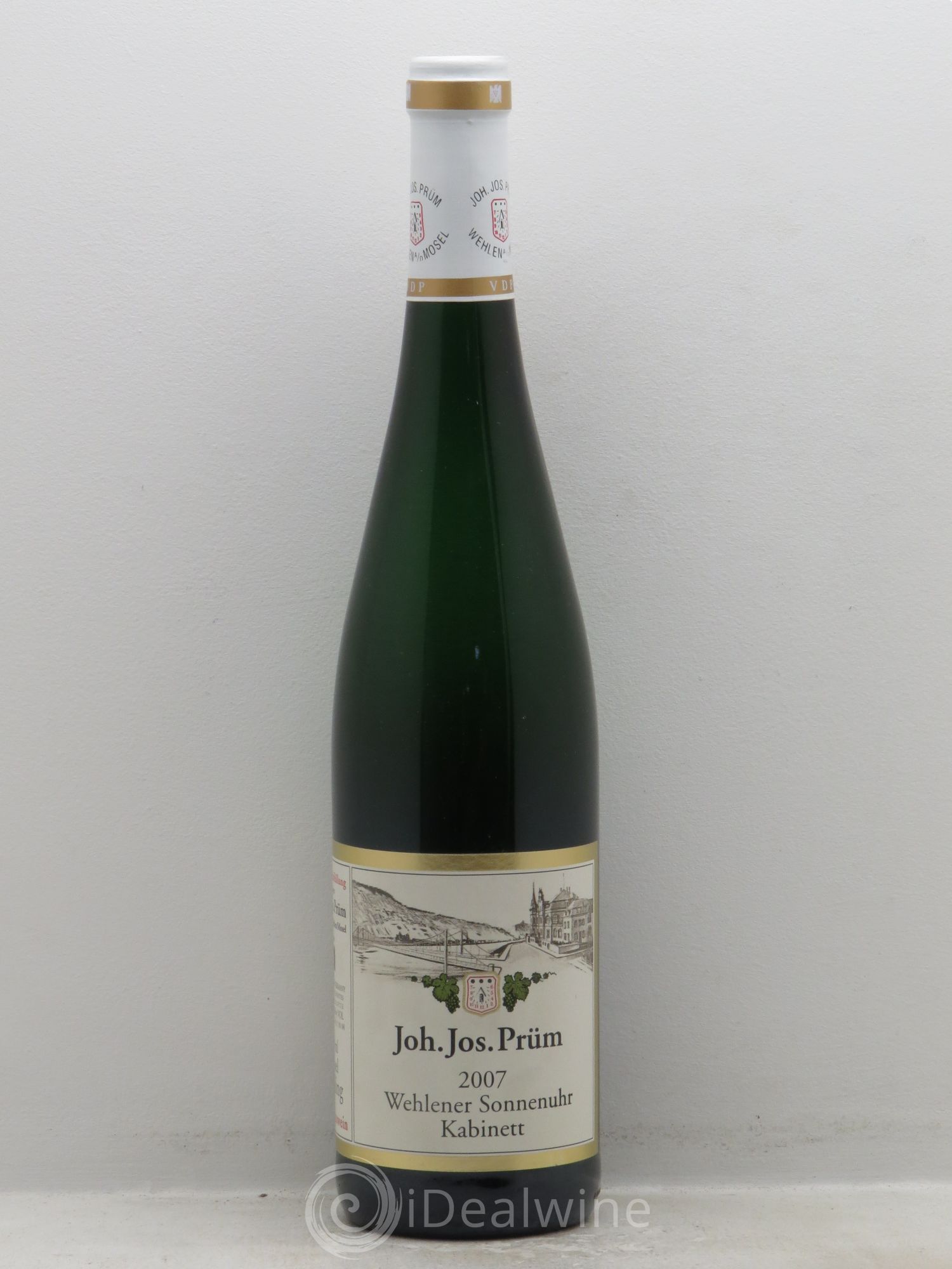 Riesling Weingut Joh. Jos. Prüm Wehlener Sonnenuhr Kabinett (sans prix de réserve) 2007 - Lotto di 1 bottiglia - 0
