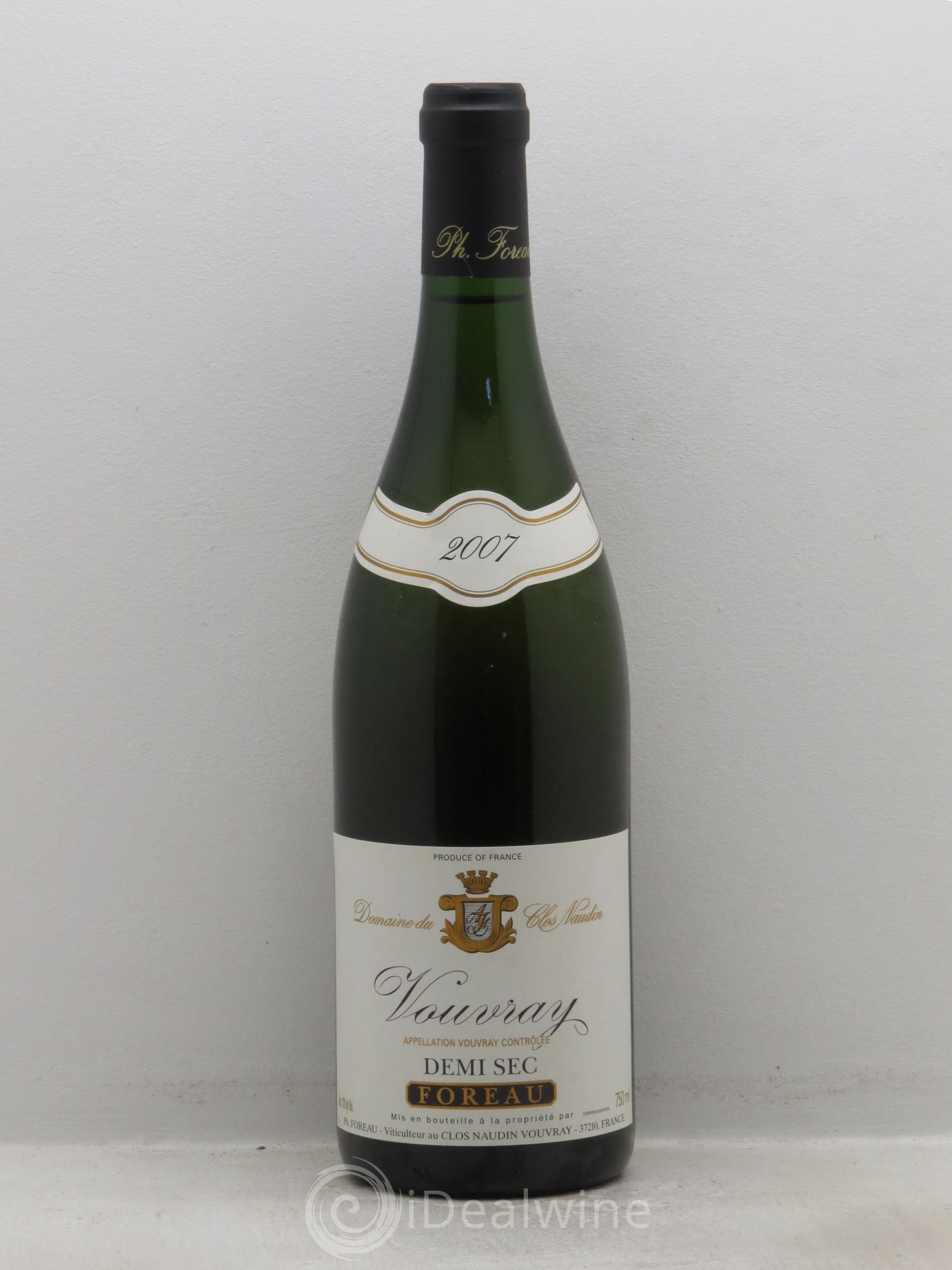 Vouvray Demi-Sec Clos Naudin - Philippe Foreau (sans prix de réserve) 2007 - Lotto di 1 bottiglia - 0
