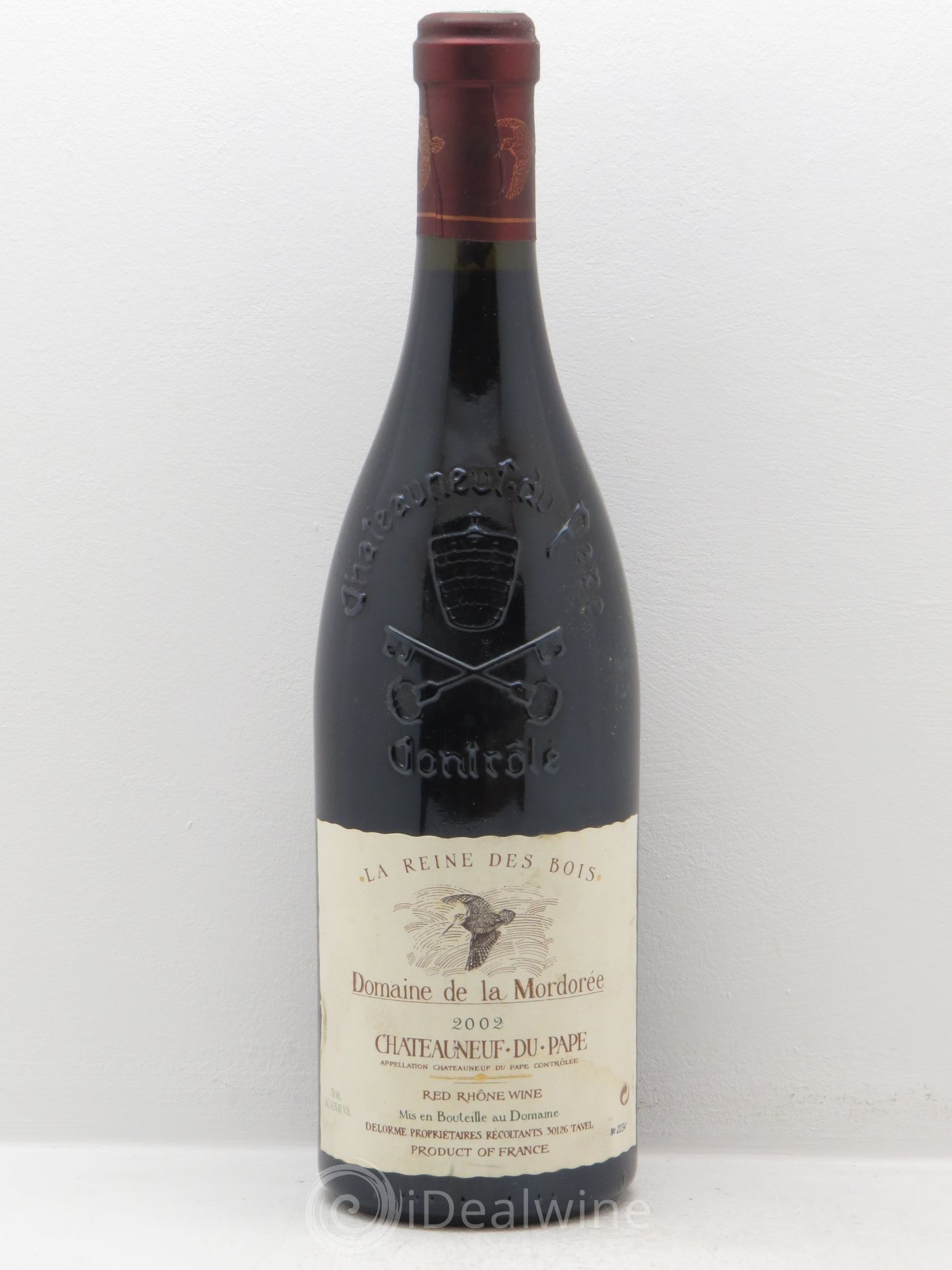 Châteauneuf-du-Pape Domaine de La Mordorée (Domaine de) 2002 - Lot de 1 bouteille - 0