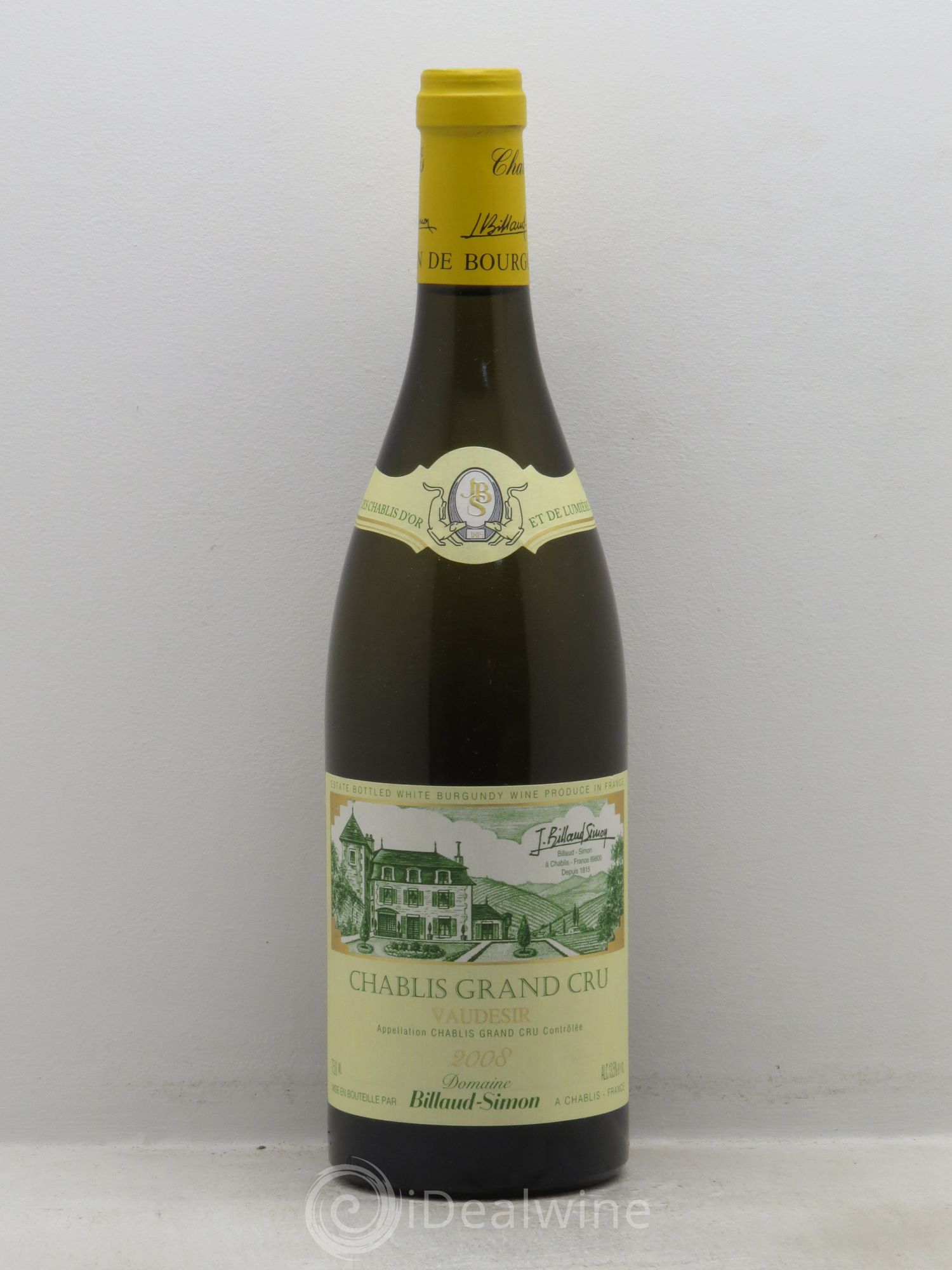 Chablis Grand Cru (sans prix de réserve) 2008 - Posten von 1 Flasche - 0