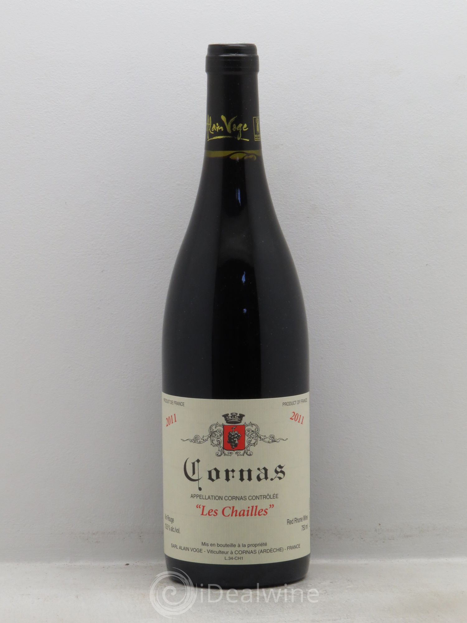 Cornas Les Chailles Alain Voge (Domaine) (sans prix de réserve) 2011 - Lot de 1 bouteille - 0