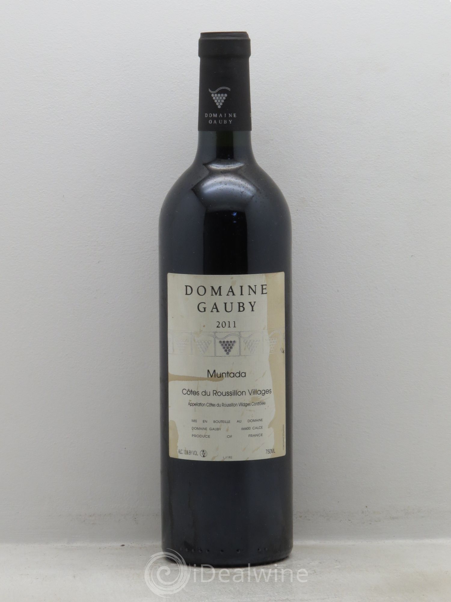 Côtes Catalanes (anciennement Côtes du Roussillon Villages) La Muntada Gauby (Domaine) (sans prix de réserve) 2011 - Lot de 1 bouteille - 0