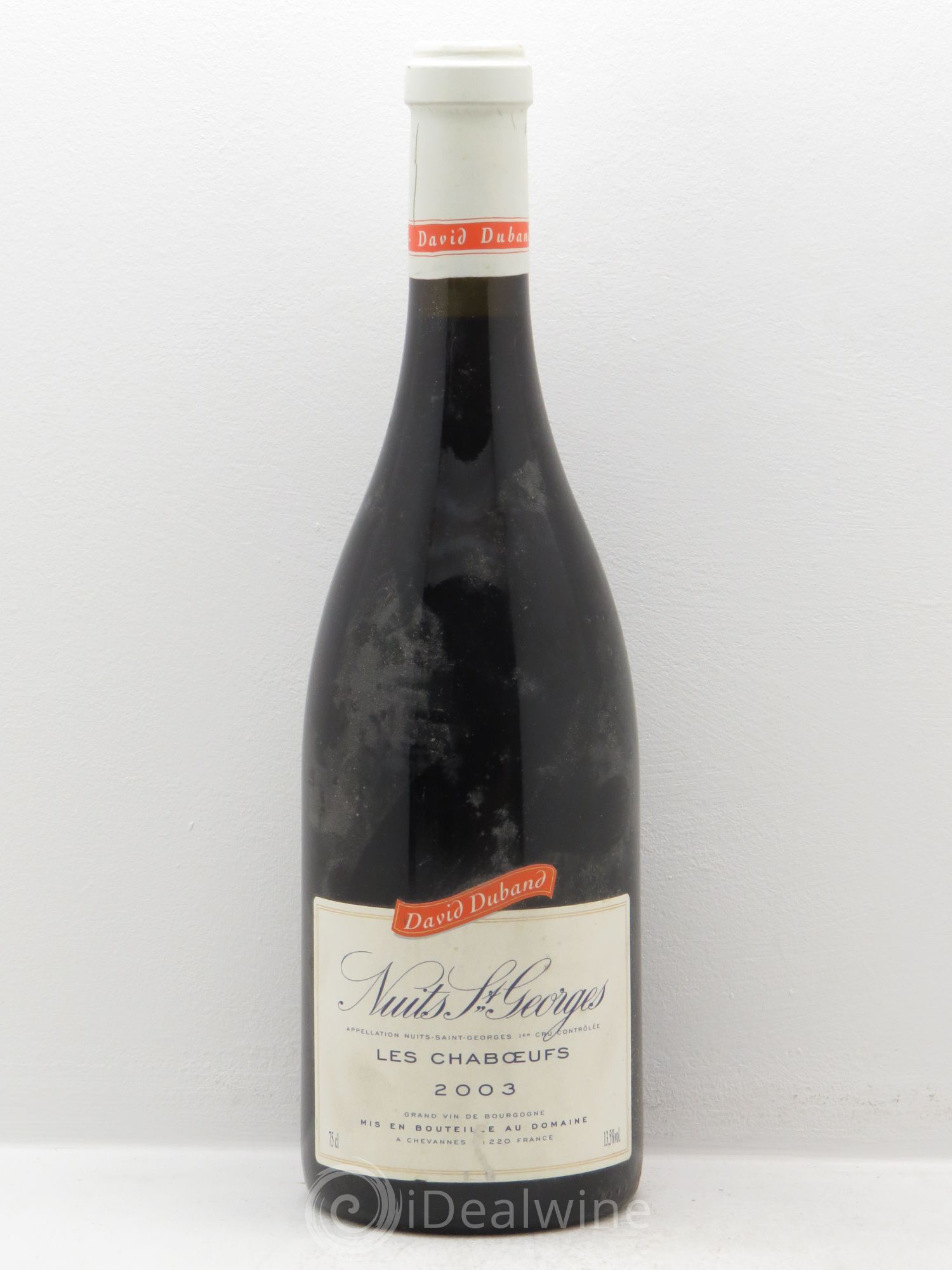 Nuits-Saint-Georges 1er Cru David Duband 2003 - Lot de 1 bouteille - 0