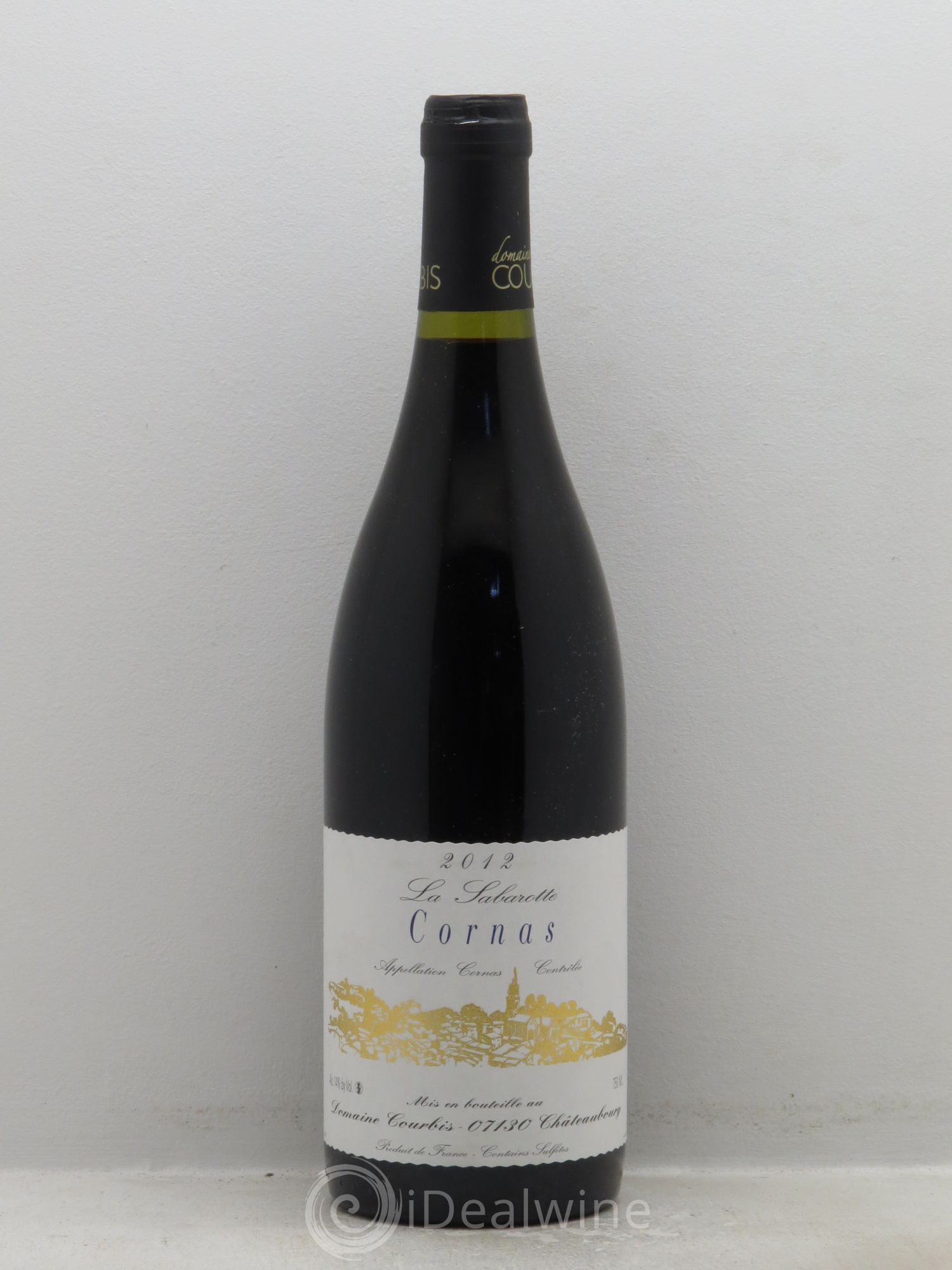 Cornas La Sabarotte Courbis (sans prix de réserve) 2012 - Lot de 1 bouteille - 0