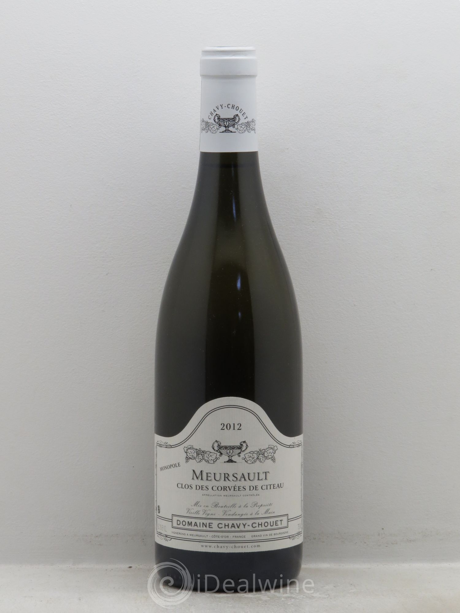 Meursault Clos des Corvées de Citeau Chavy-Chouet (sans prix de réserve) 2012 - Posten von 1 Flasche - 0