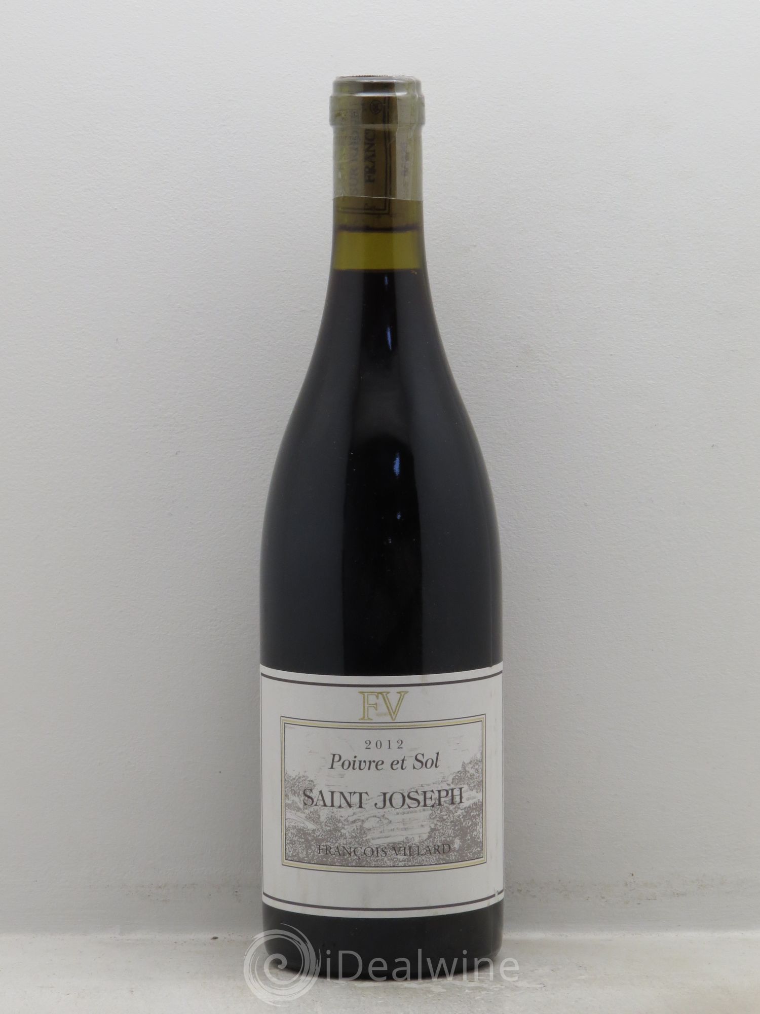 Saint-Joseph Poivre et Sol François Villard (sans prix de réserve) 2012 - Lot de 1 bouteille - 0