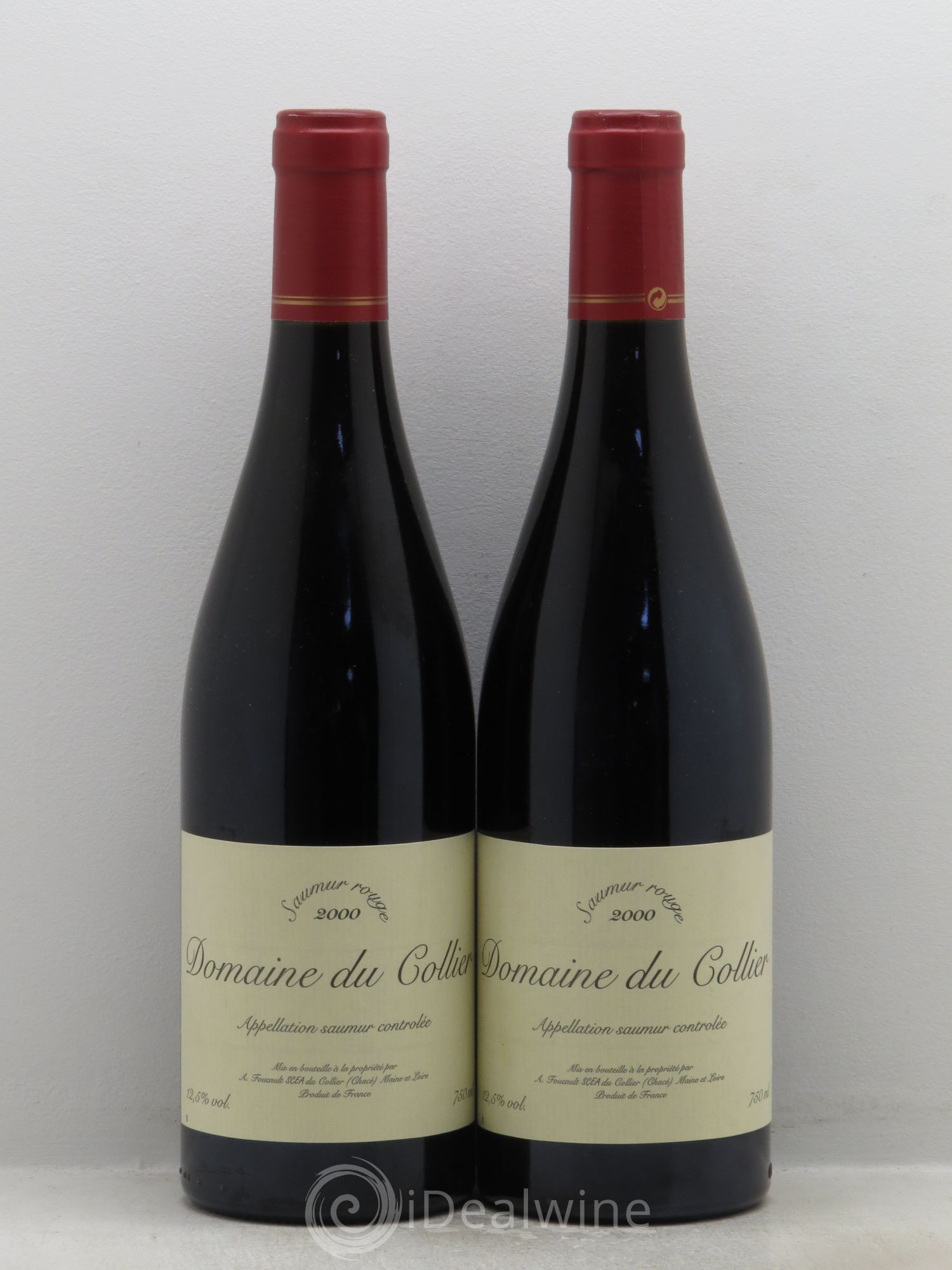 Saumur Domaine du Collier (sans prix de réserve) 2000 - Posten von 2 Flaschen - 0