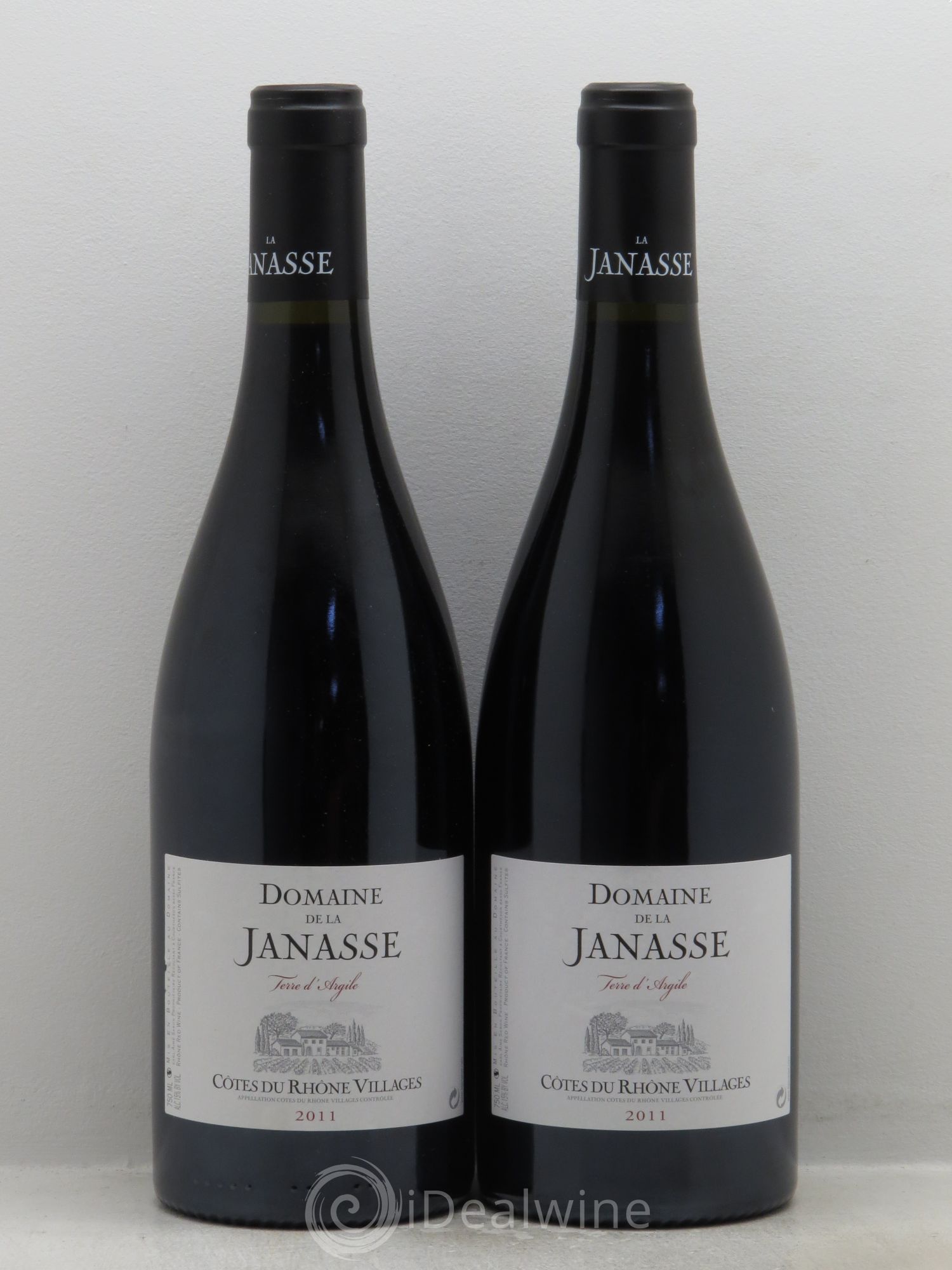 Côtes-du-Rhône-Villages Terre d'Argile La Janasse (Domaine de) (senza prezzo di riserva) 2011 - Lotto di 2 bottiglie - 0