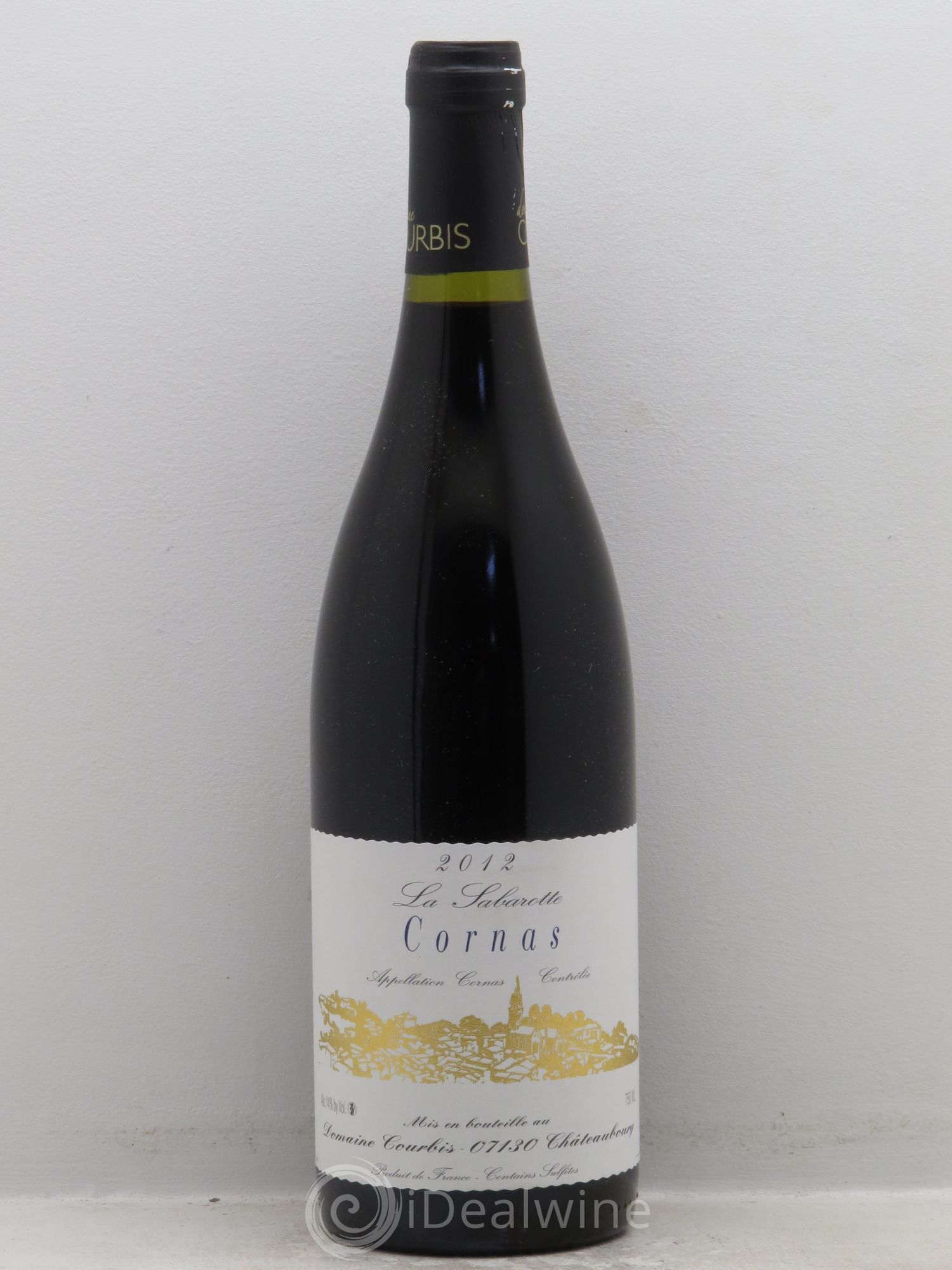 Cornas La Sabarotte Courbis (sans prix de réserve) 2012 - Posten von 1 Flasche - 0
